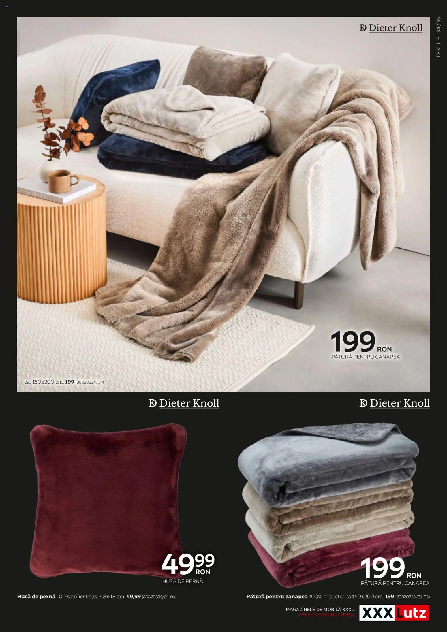 Catalog XXXLutz 14 Mai - 30 Decembrie 2026 | Pagina 35 | Produse: Pernă, Pătură, Canapea