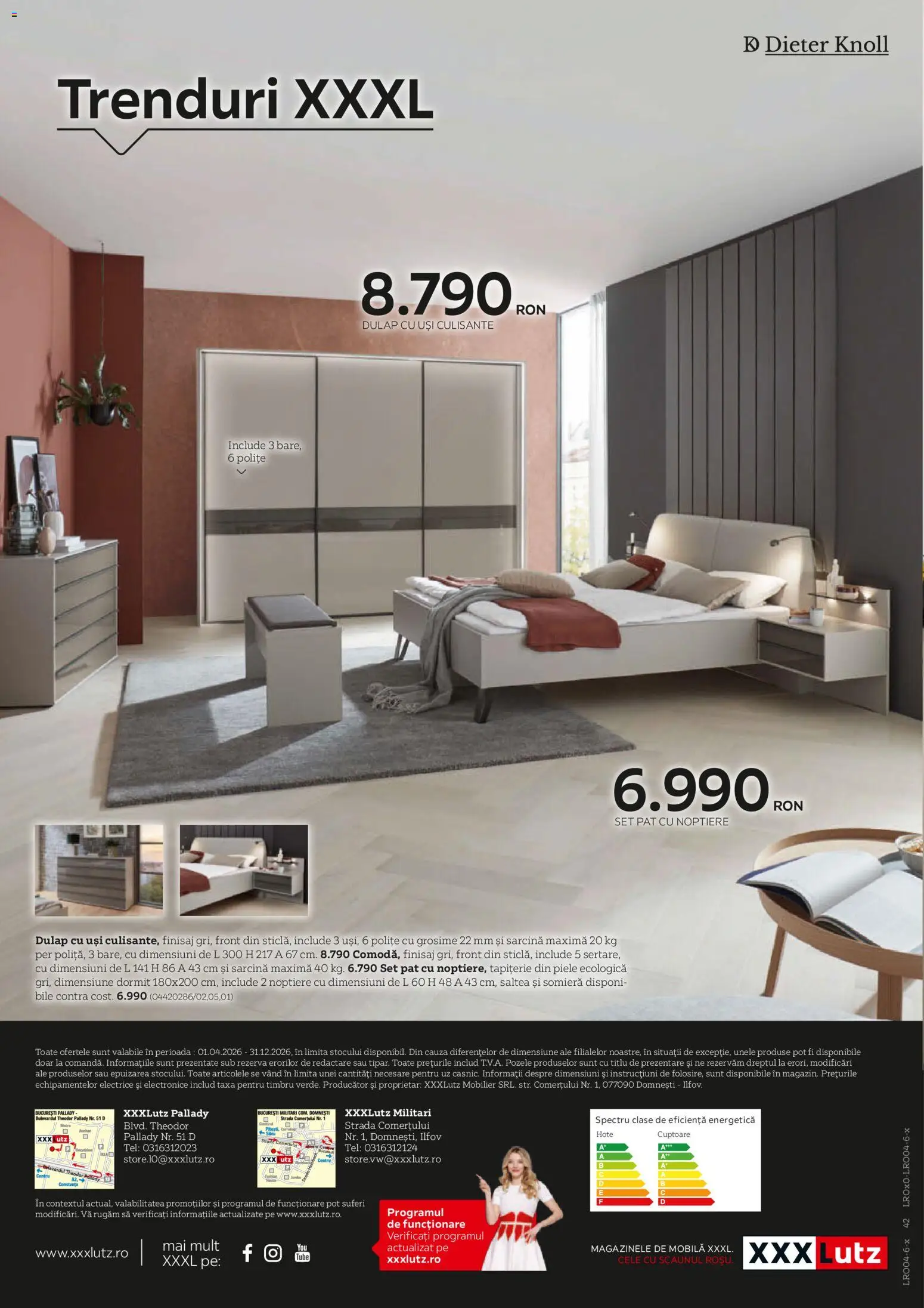 Catalog XXXLutz 14 Mai - 30 Decembrie 2026 | Pagina 42 | Produse: Pat, Saltea