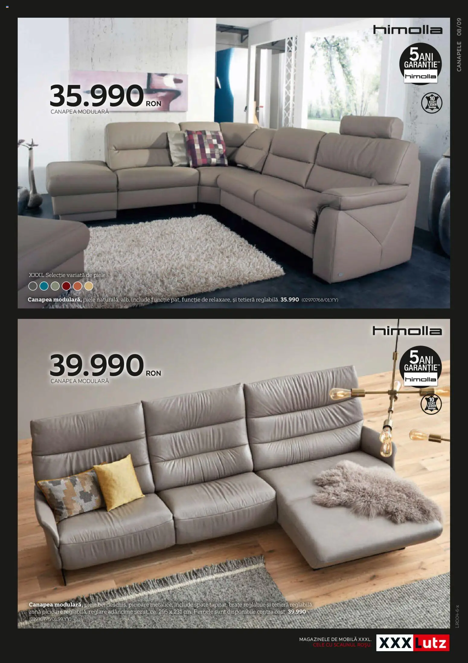 Catalog XXXLutz 14 Mai - 30 Decembrie 2026 | Pagina 9 | Produse: Canapea