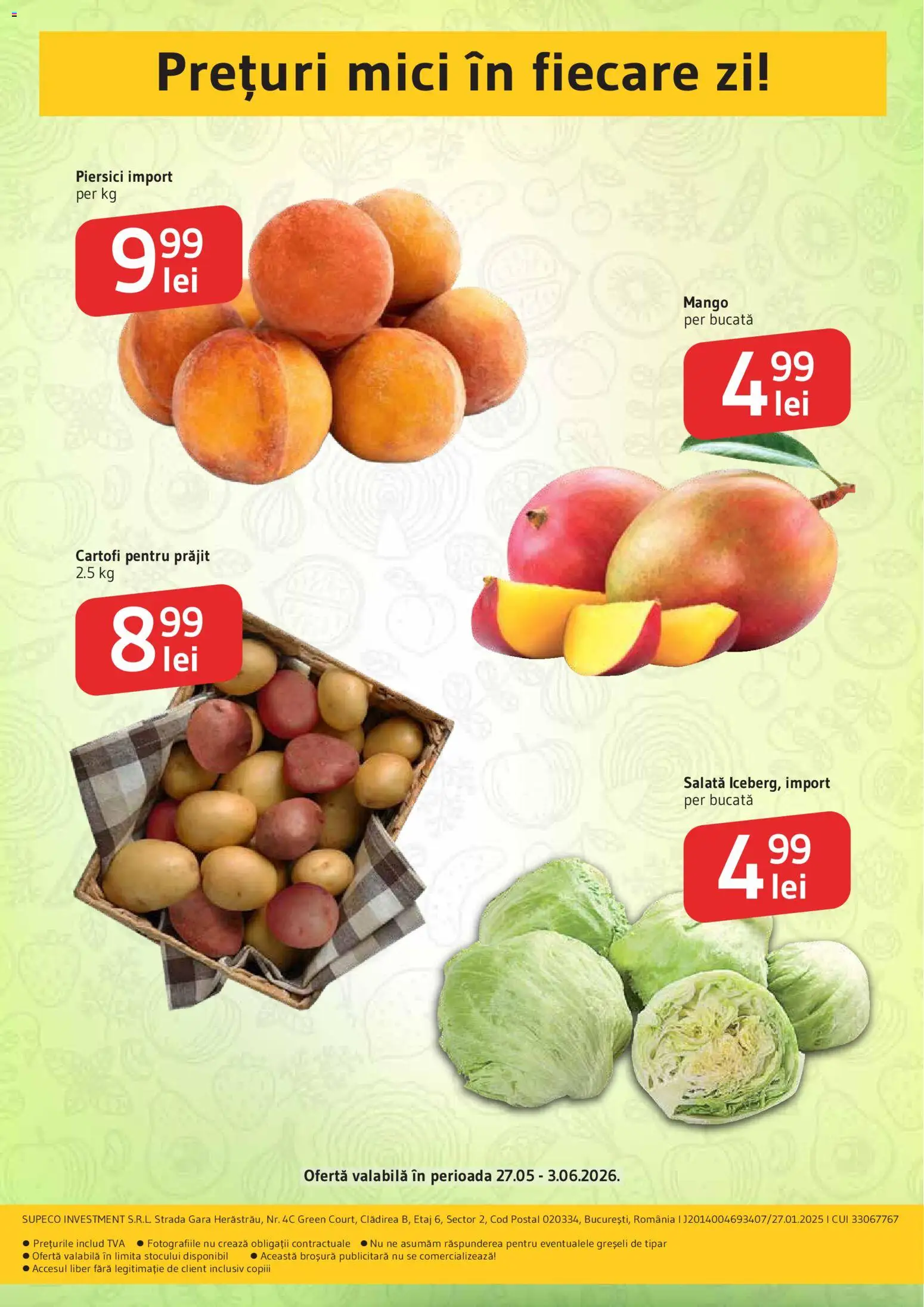 Catalog Supeco 27 Mai - 2 Iunie 2026 | Pagina 2 | Produse: Mici, Salată, Cartofi, Mango