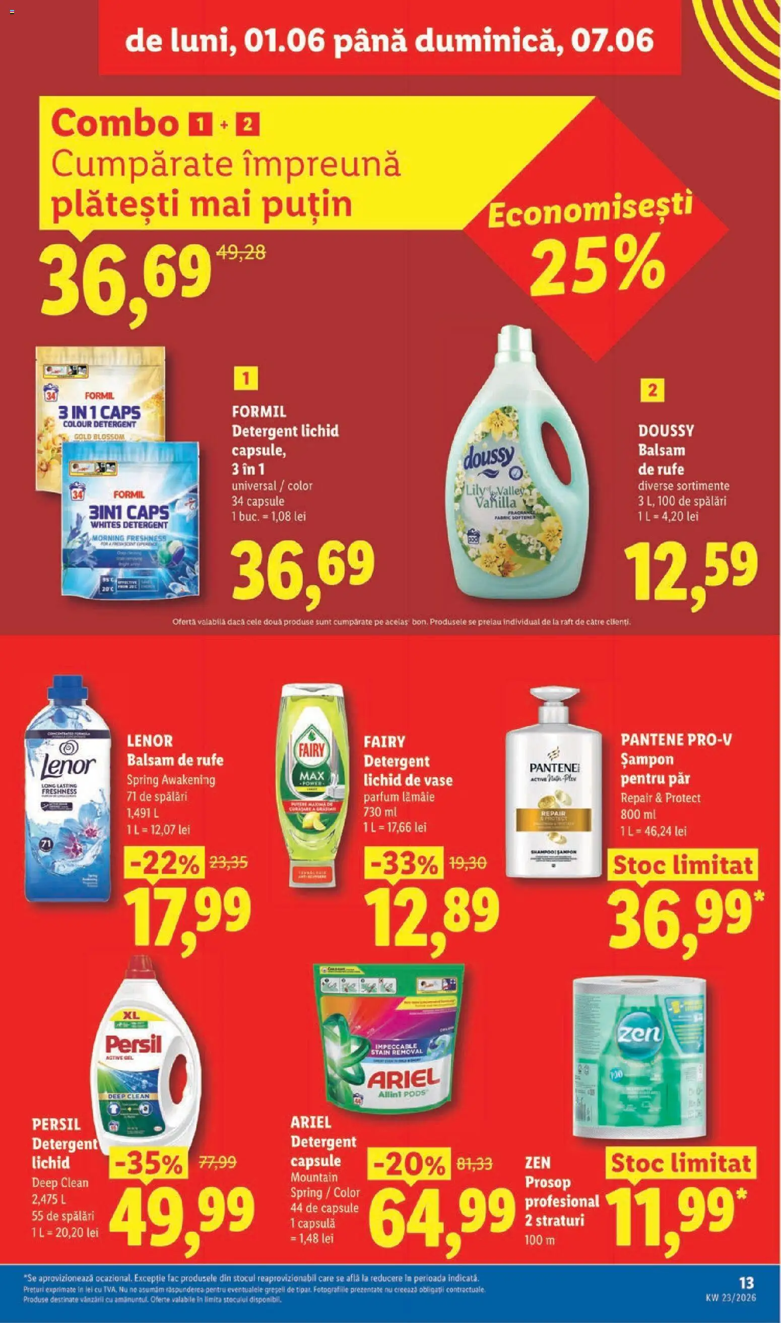 Catalog LIDL 1 - 6 Iunie 2026 | Pagina 13 | Produse: Parfum, Șampon, Detergent, Balsam de rufe
