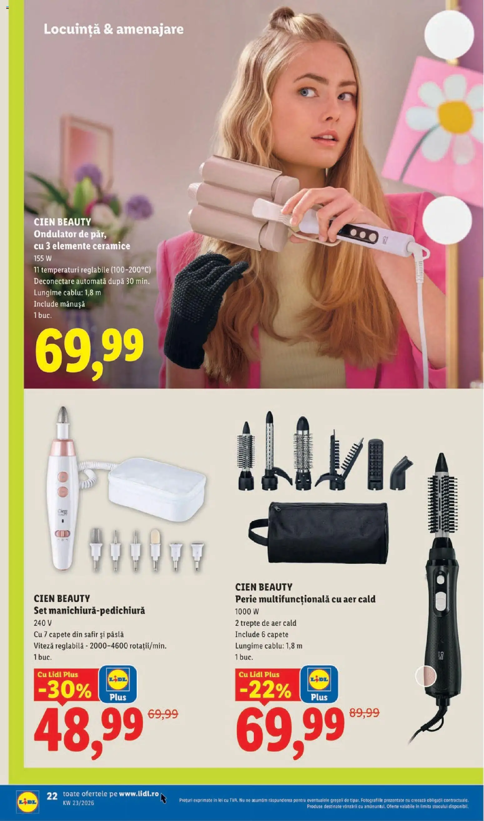 Catalog LIDL 1 - 6 Iunie 2026 | Pagina 22 | Produse: Cablu, Ondulator, Perie