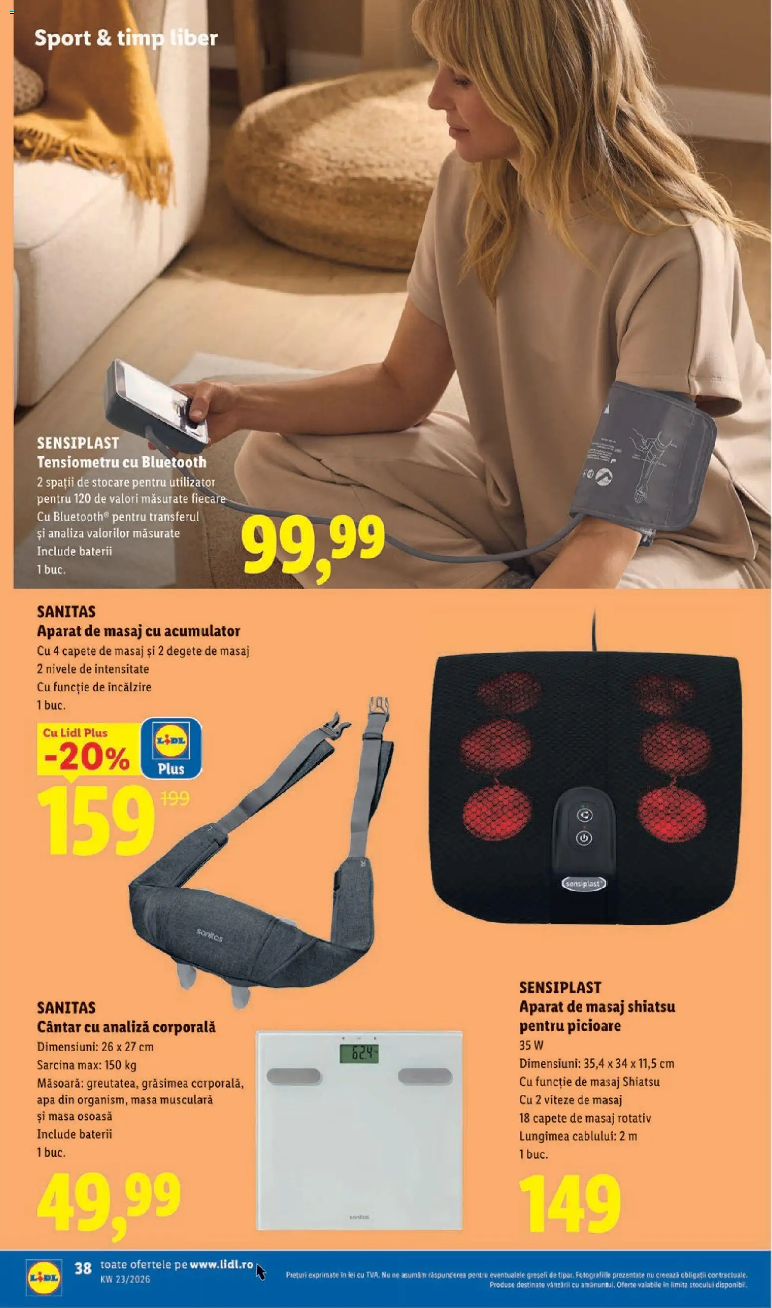 Catalog LIDL 1 - 6 Iunie 2026 | Pagina 38 | Produse: Body, Masă, Baterii, Apă