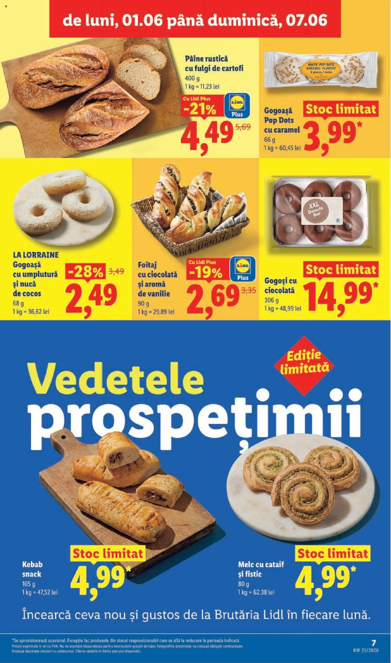 Catalog LIDL 1 - 6 Iunie 2026 | Pagina 7 | Produse: Divan, Ciocolată, Fistic, Fulgi