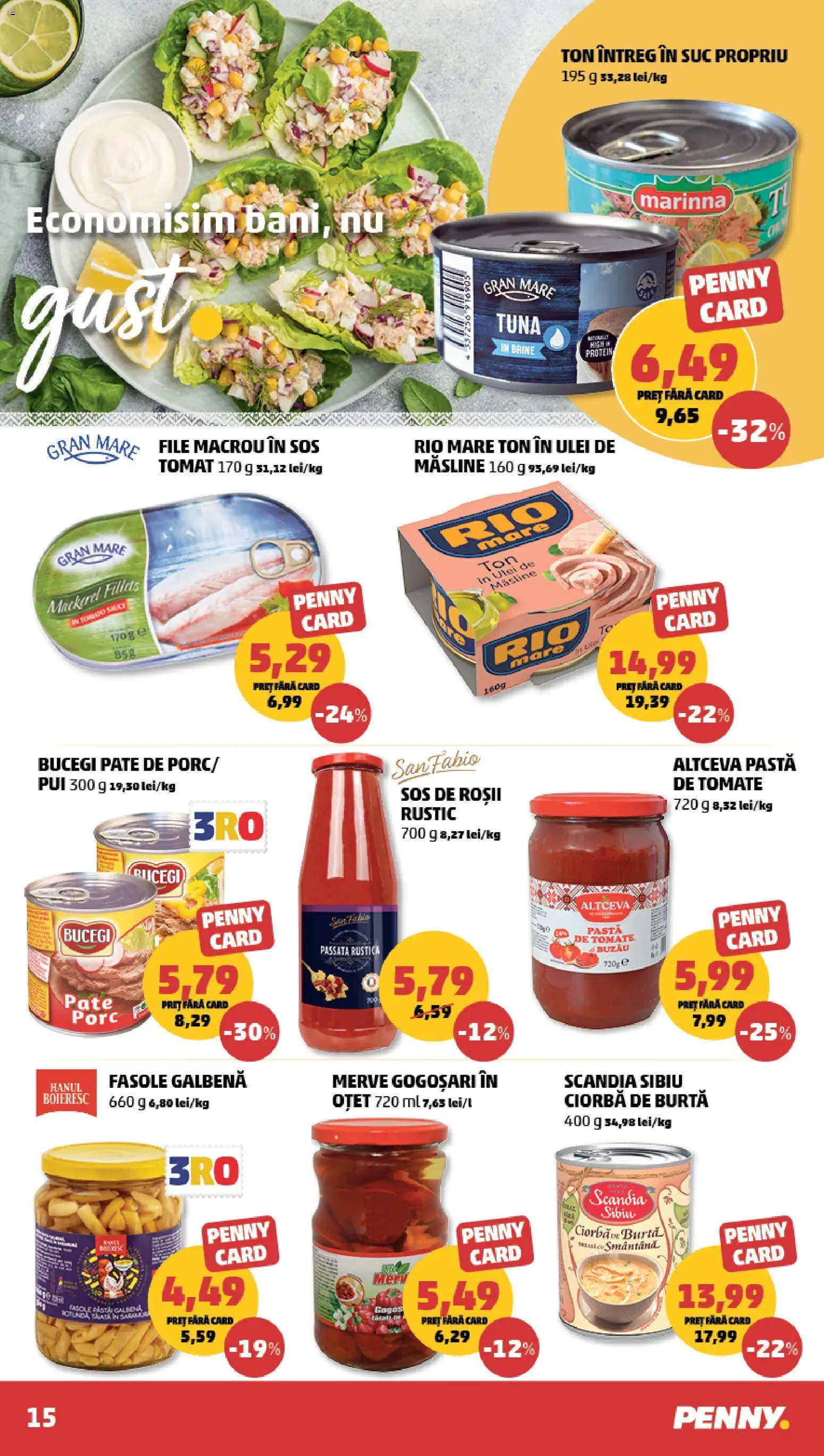 Catalog PENNY Market 27 Mai - 1 Iunie 2026 | Pagina 15 | Produse: Măsline, Brokoli, Ulei, Oțet