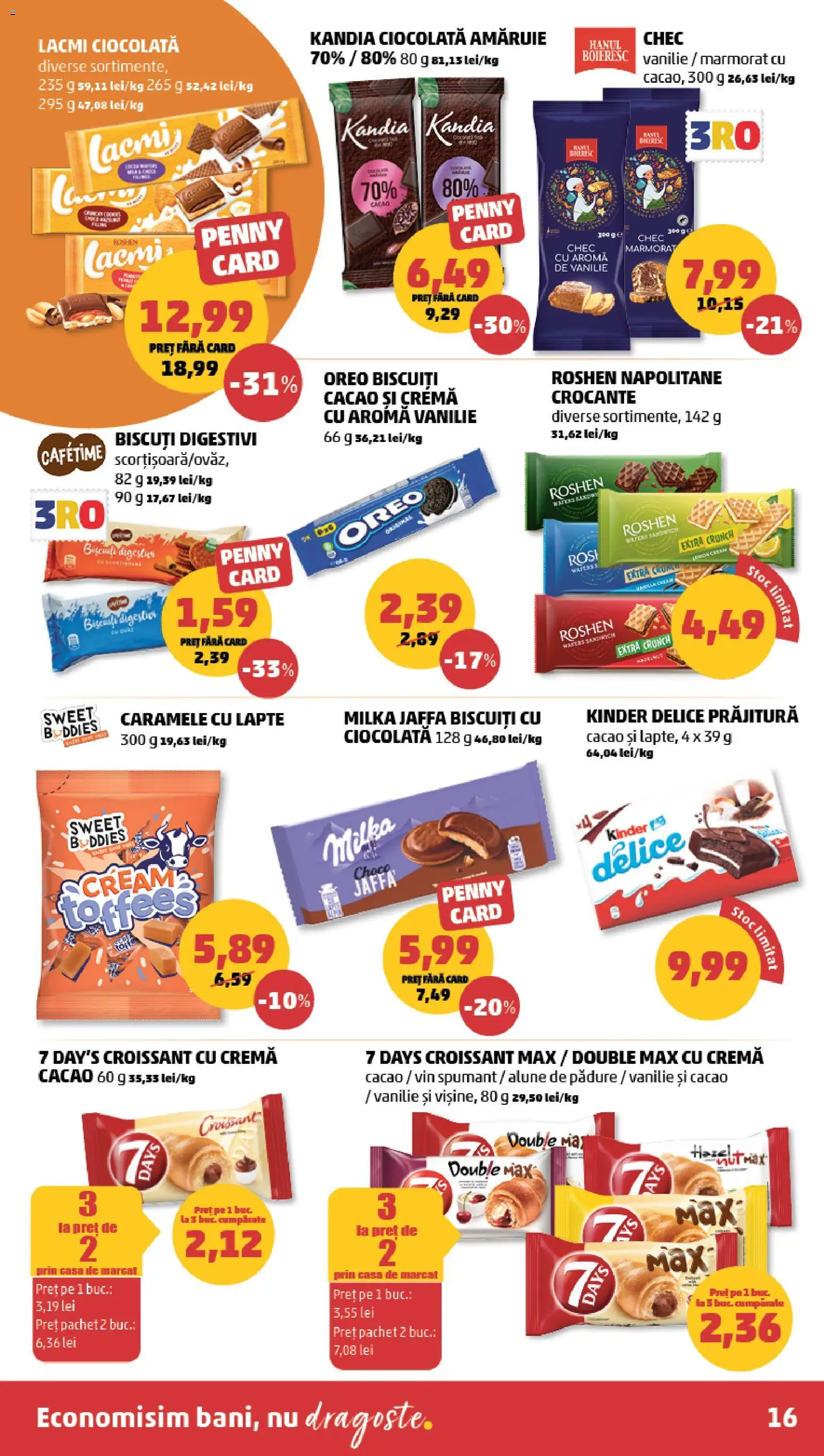 Catalog PENNY Market 27 Mai - 1 Iunie 2026 | Pagina 16 | Produse: Cremă, Cacao, Biscuiți, Caramele