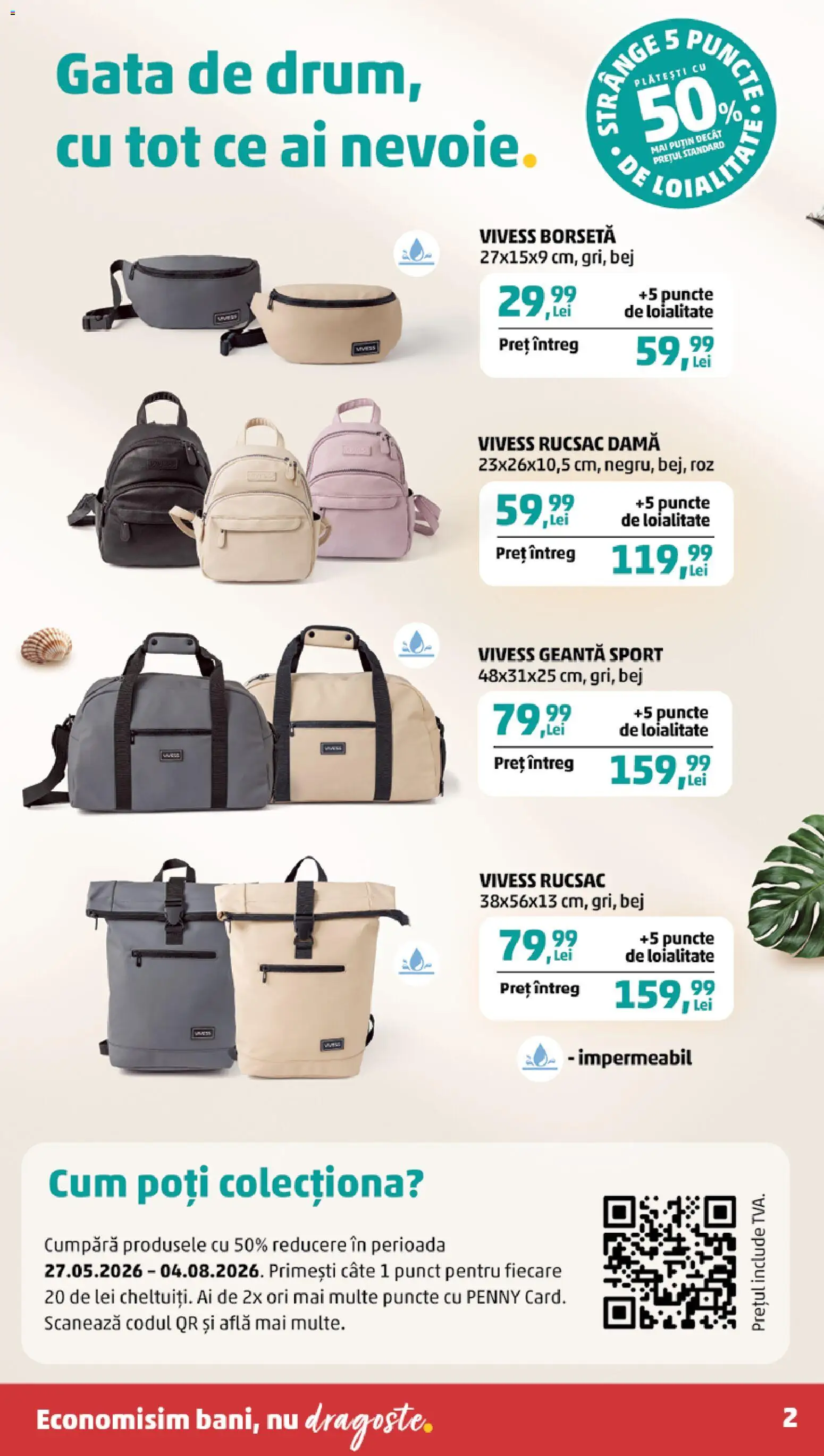 Catalog PENNY Market 27 Mai - 1 Iunie 2026 | Pagina 2 | Produse: Geantă, Rucsac