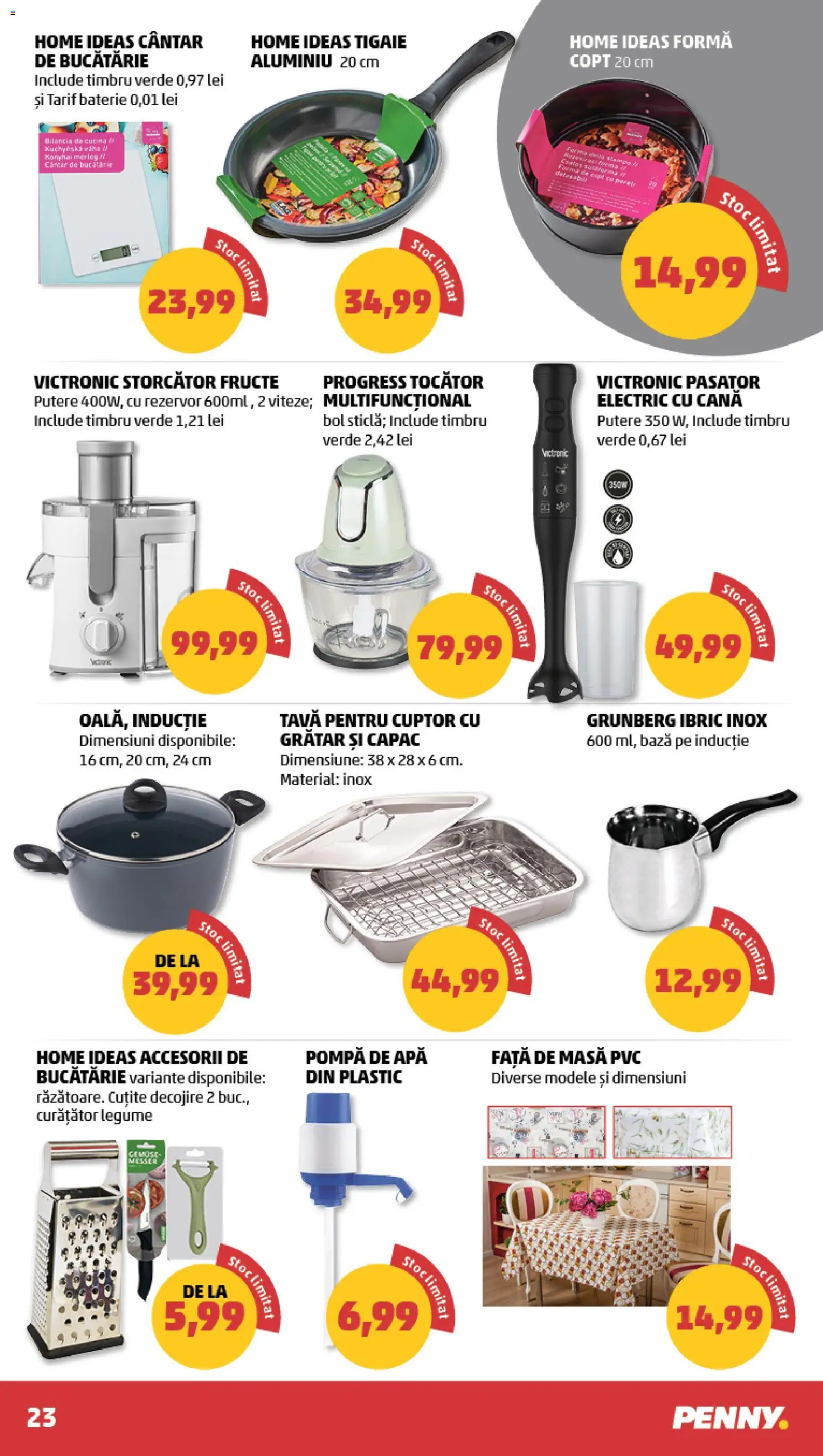 Catalog PENNY Market 27 Mai - 1 Iunie 2026 | Pagina 23 | Produse: Cuptor, Bol, Grătar, Fructe