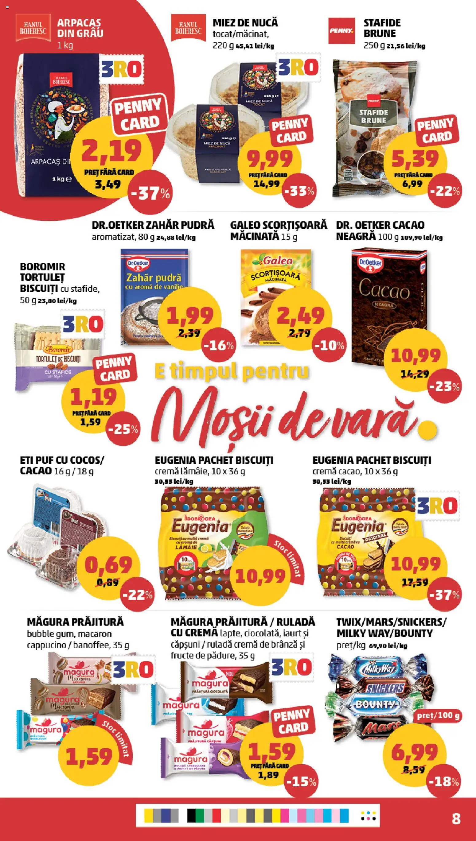 Catalog PENNY Market 27 Mai - 1 Iunie 2026 | Pagina 8 | Produse: Pudră, Stafide, Fructe, Zahăr