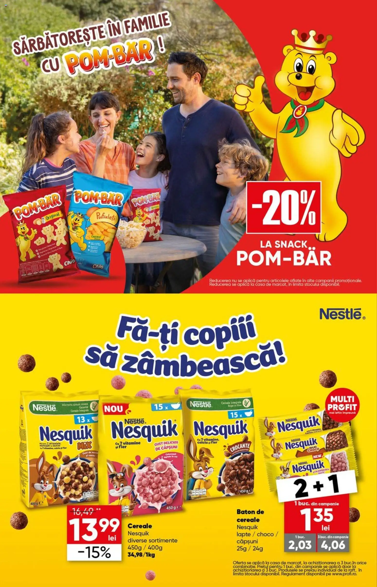 Catalog Profi 27 Mai - 8 Iunie 2026 | Pagina 14 | Produse: Lapte, Pufuleți, Căpșuni, Cereale