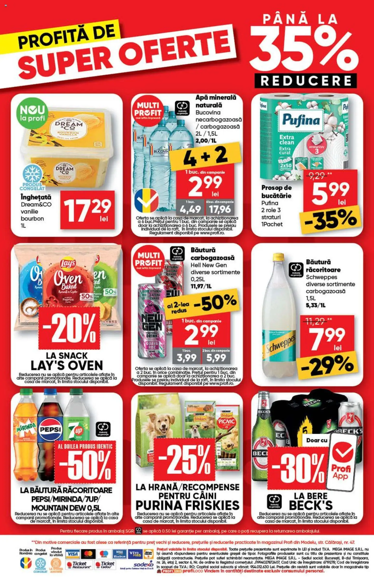 Catalog Profi 27 Mai - 8 Iunie 2026 | Pagina 15 | Produse: Yazı tahtası kalemi, Role, Bere, Apă