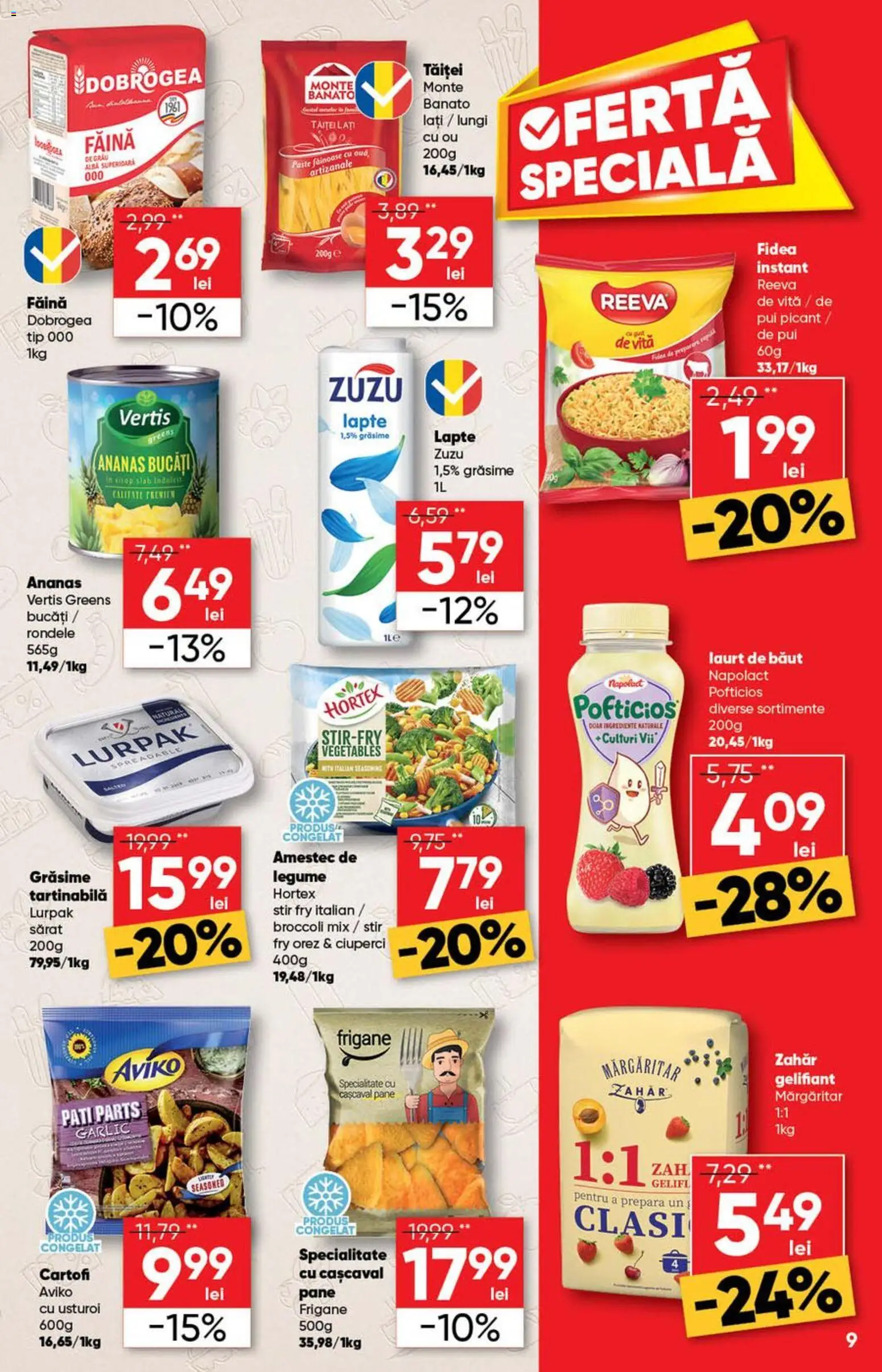 Catalog Profi 27 Mai - 8 Iunie 2026 | Pagina 9 | Produse: Cașcaval, Ciuperci, Legume, Usturoi