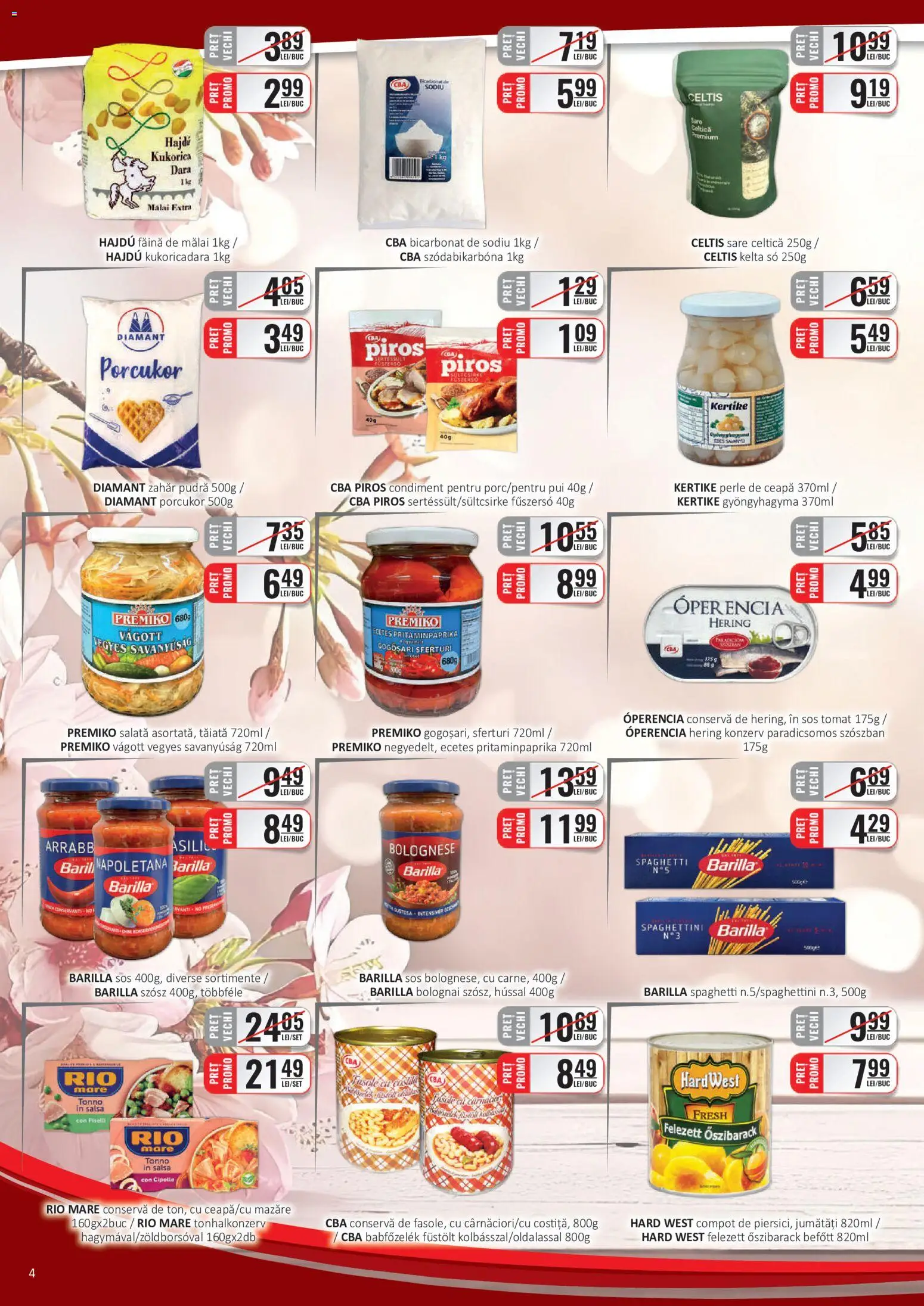 Catalog CBA 1 - 14 Iunie 2026 | Pagina 4 | Produse: Akrilik boya, Hacıyatmaz Kedi Oyuncağı, Mălai, Salată