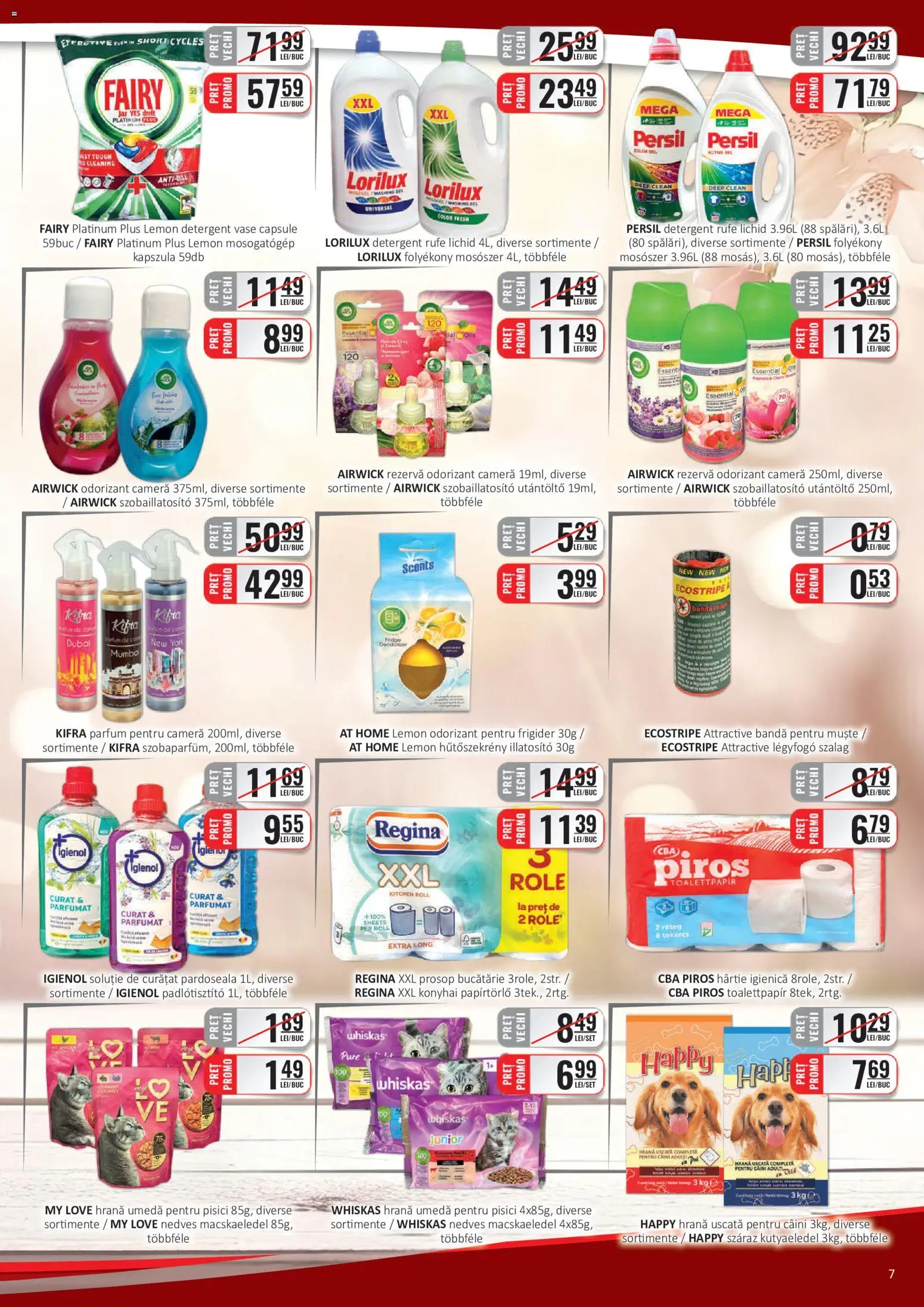 Catalog CBA 1 - 14 Iunie 2026 | Pagina 7 | Produse: Frigider, Parfum, Pardoseală, Detergent