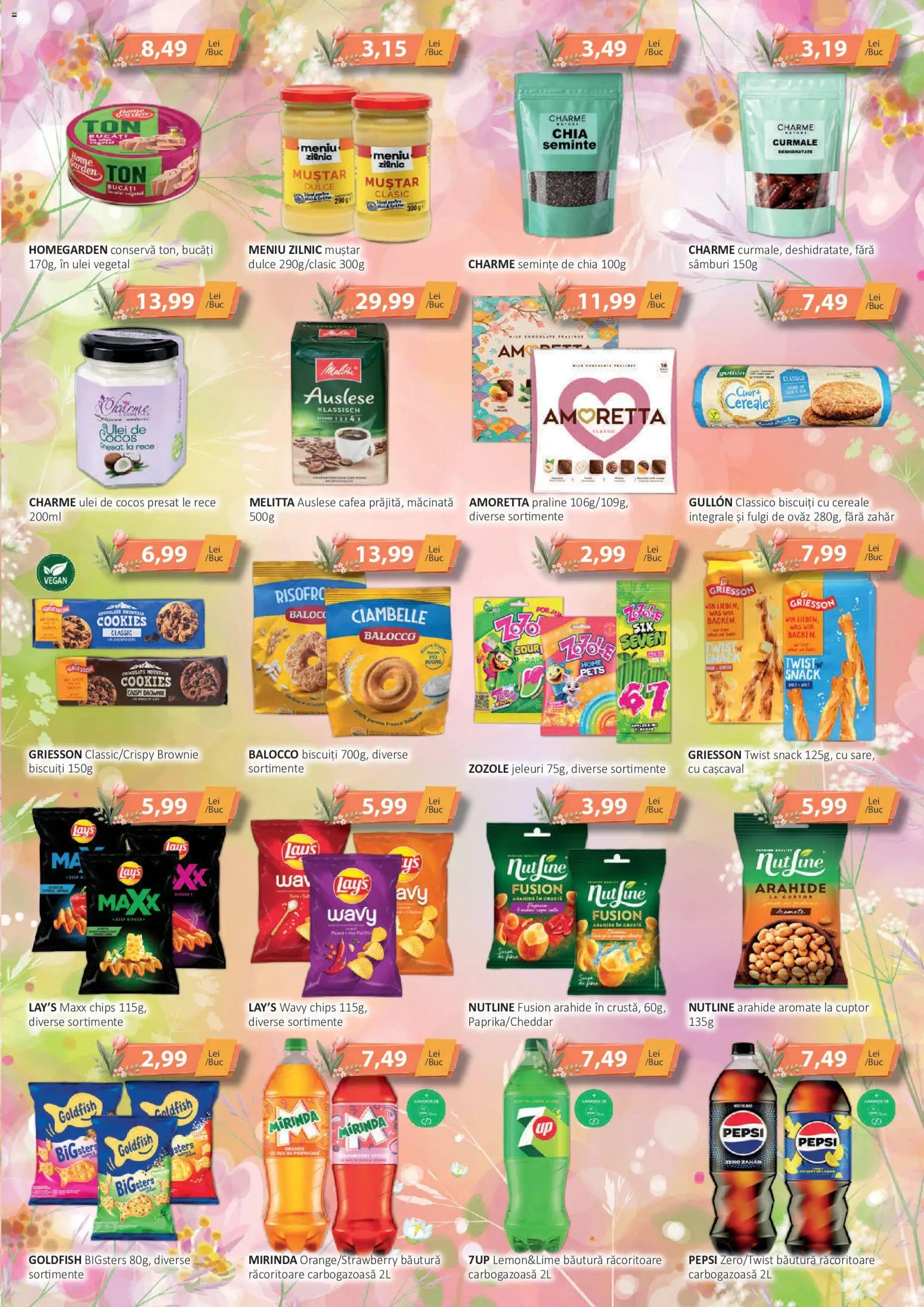 Catalog CBA 1 - 13 Iunie 2026 | Pagina 3 | Produse: Cașcaval, Ulei, Biscuiți, Zahăr