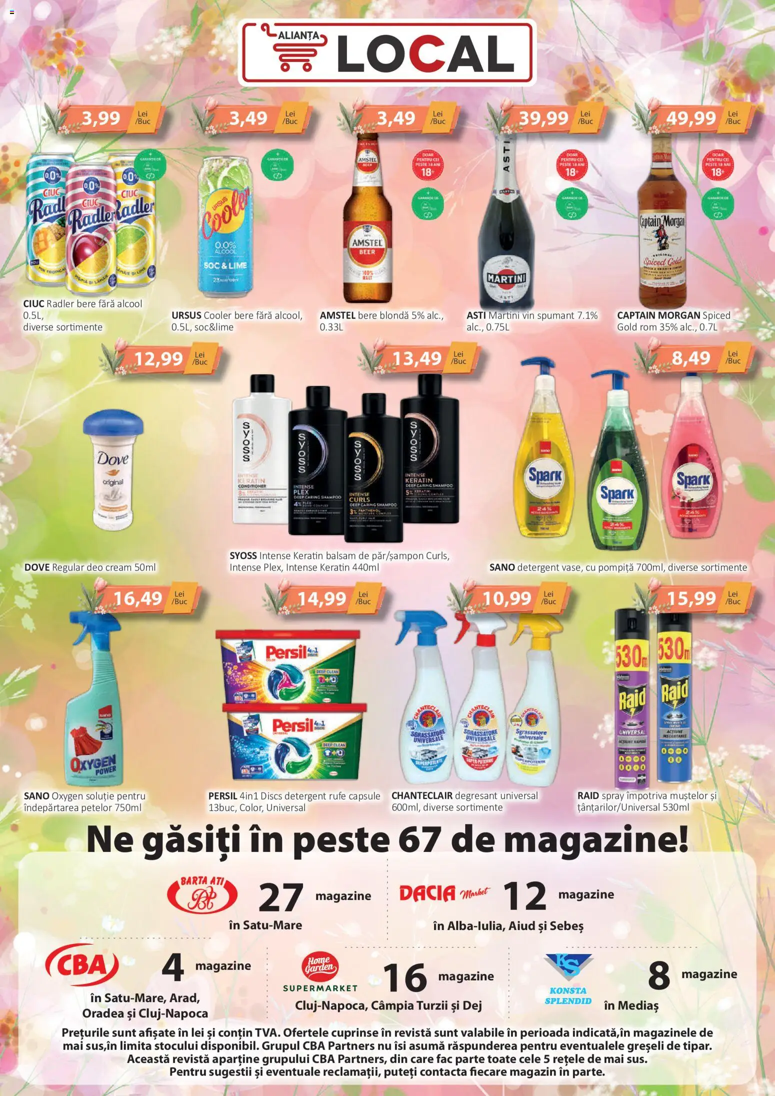 Catalog CBA 1 - 13 Iunie 2026 | Pagina 4 | Produse: Lime, Pomelo, Bere, Îndepărtarea petelor