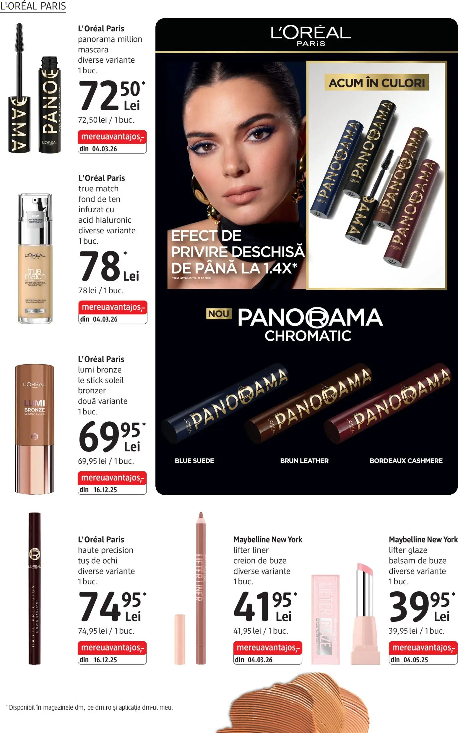 Catalog DM Drogerie Markt 28 Mai - 22 Iunie 2026 | Pagina 12 | Produse: Fond de ten, Bronzer, Mascara, Balsam