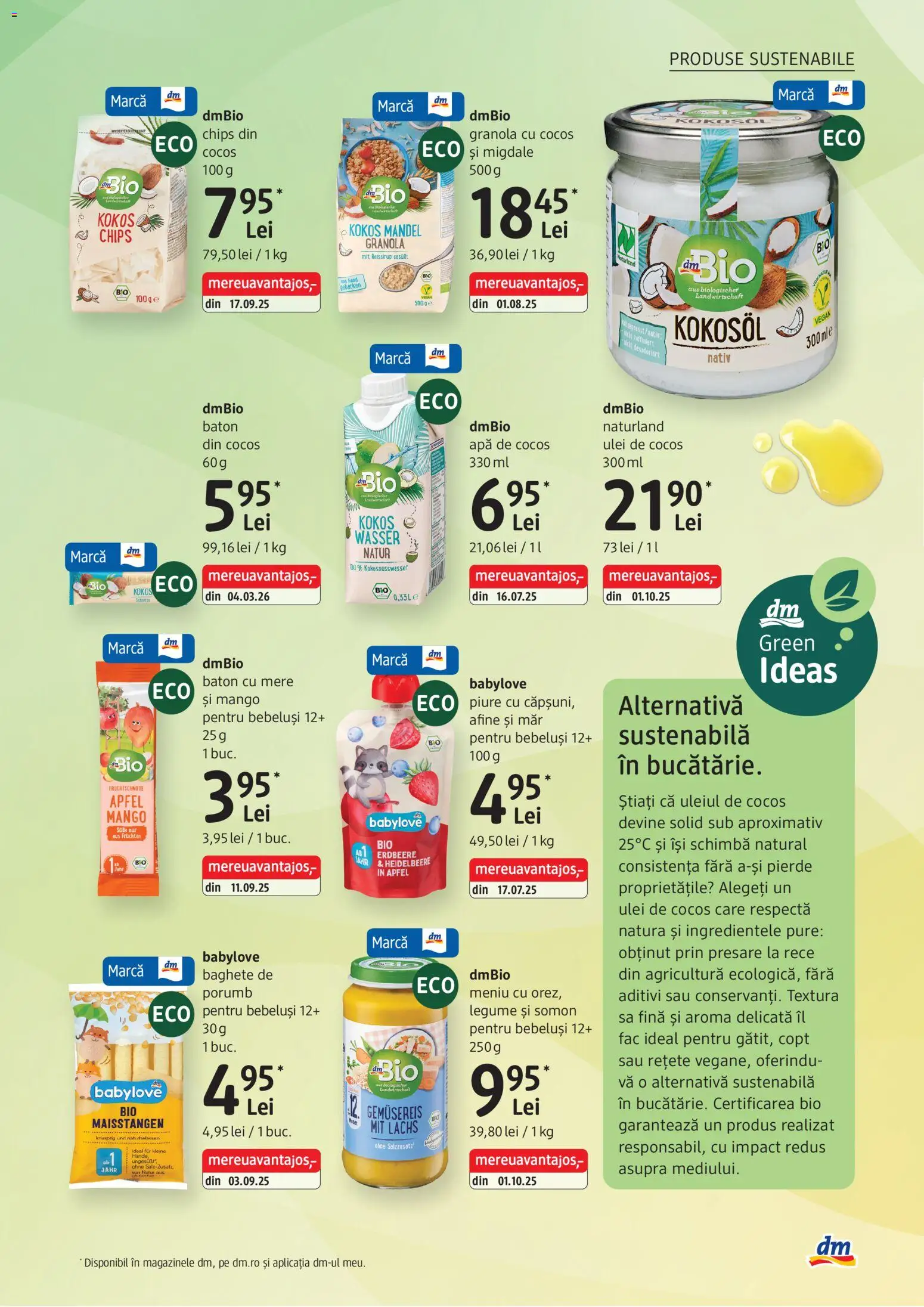 Catalog DM Drogerie Markt 28 Mai - 22 Iunie 2026 | Pagina 23 | Produse: Peluş Köpek Yatağı, Ulei, Porumb, Apă