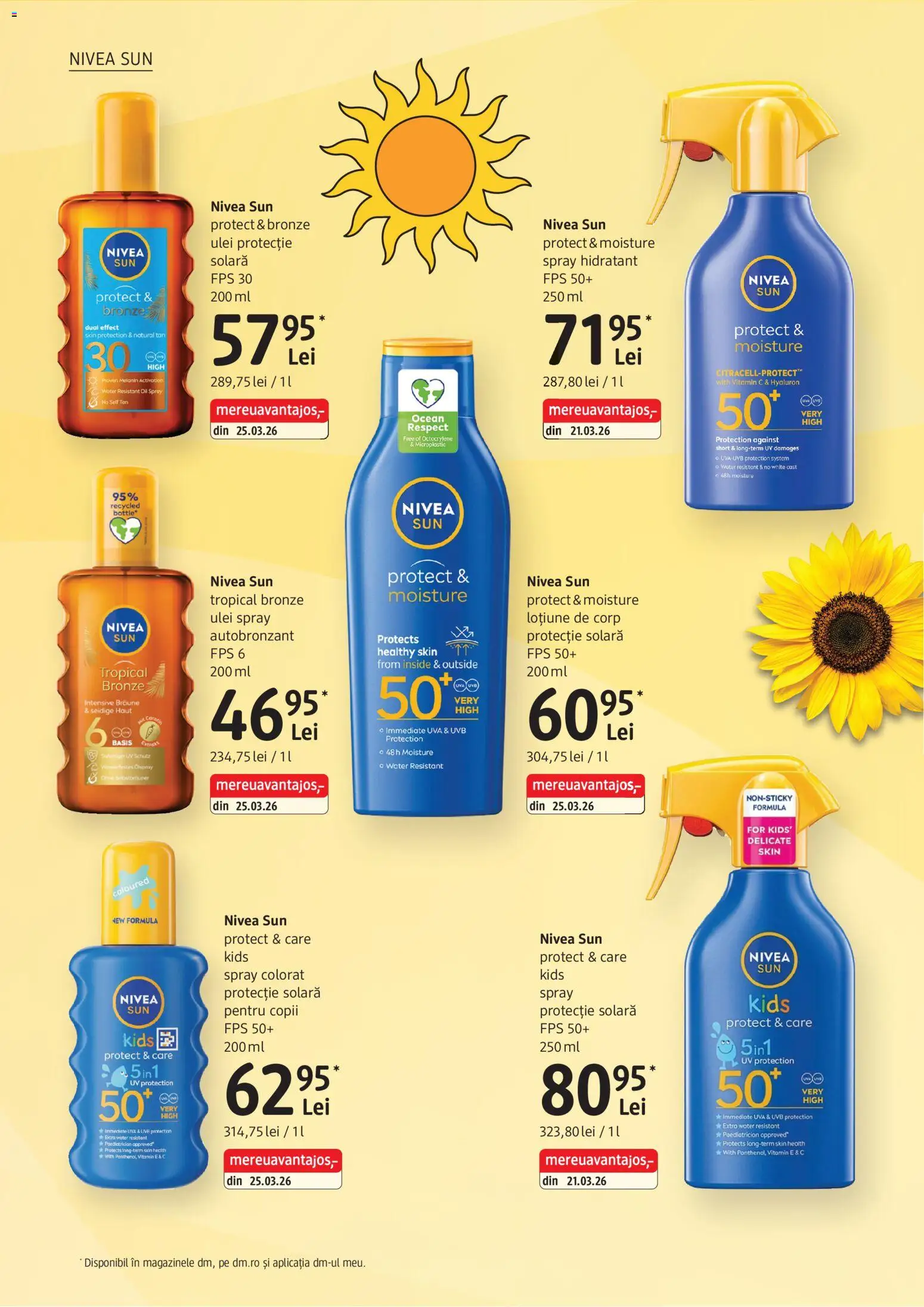 Catalog DM Drogerie Markt 28 Mai - 22 Iunie 2026 | Pagina 4 | Produse: Ulei, Protecție solară