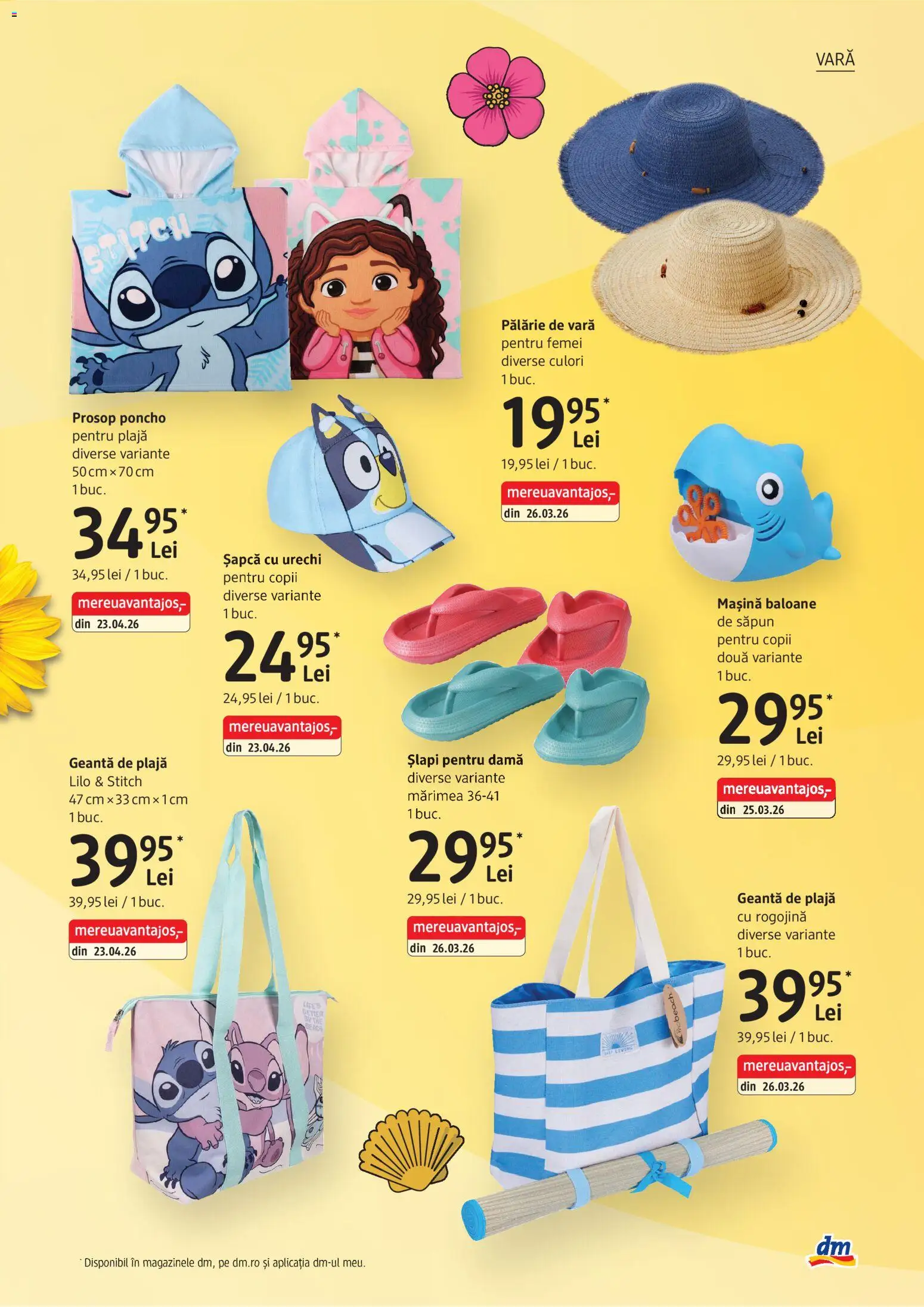 Catalog DM Drogerie Markt 28 Mai - 22 Iunie 2026 | Pagina 5 | Produse: Pălărie, Șapcă, Geantă, Săpun