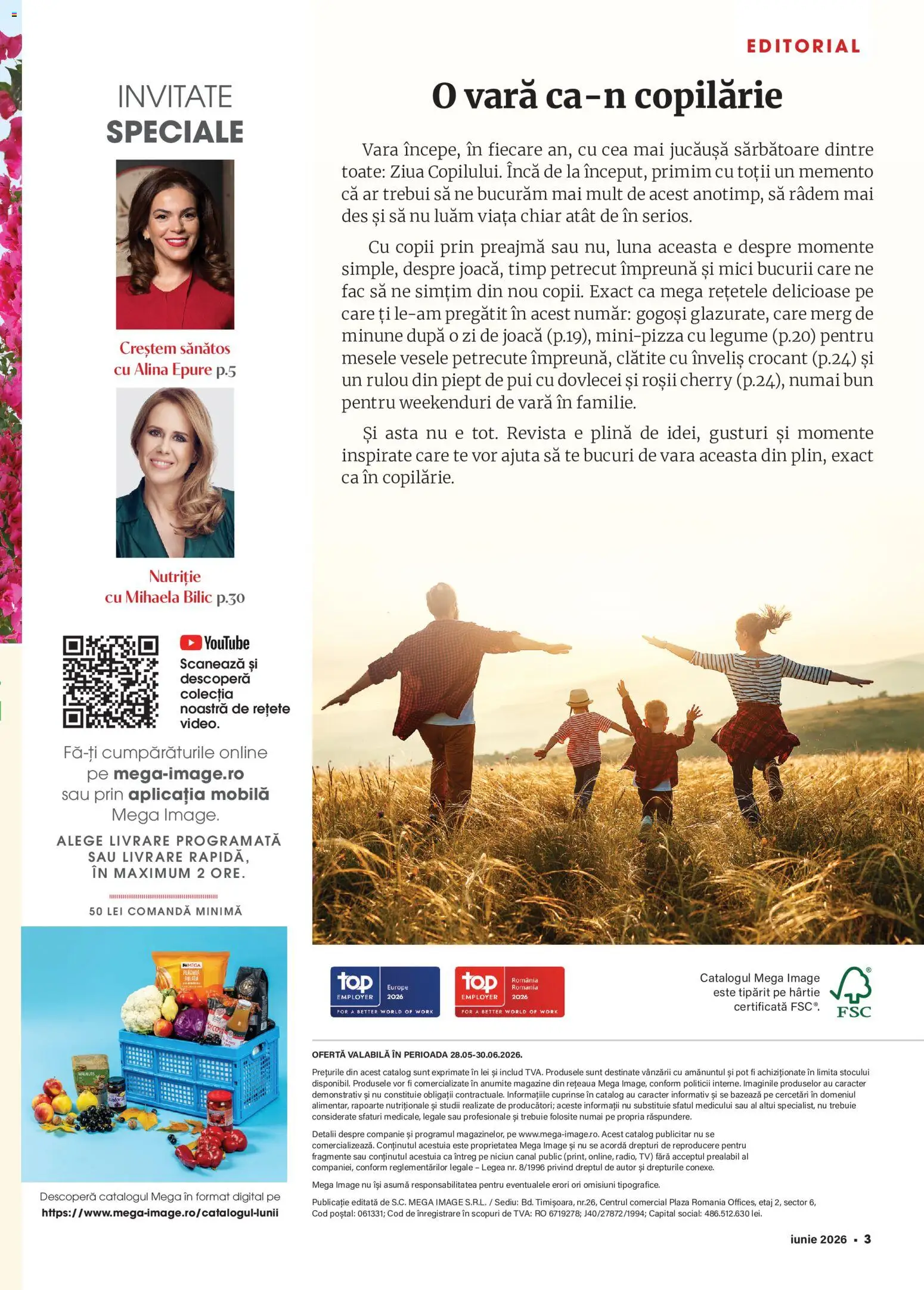 Catalog Mega Image 28 Mai - 29 Iunie 2026 | Pagina 3 | Produse: Hacıyatmaz Kedi Oyuncağı, Mici, Gogoși, Legume