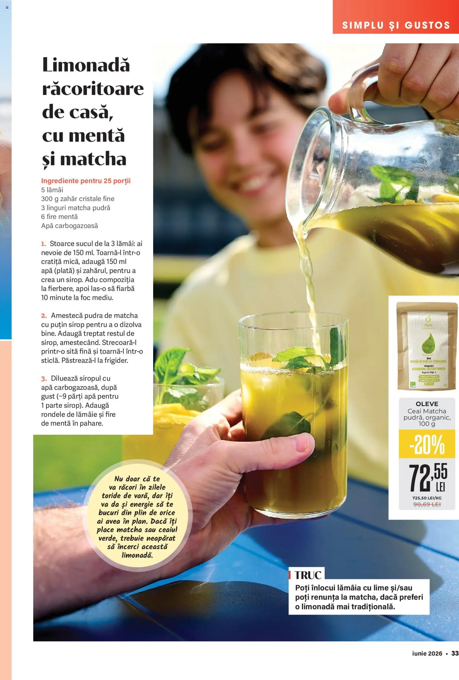 Catalog Mega Image 28 Mai - 29 Iunie 2026 | Pagina 33 | Produse: Lime, Sıcak su torbası, Zahăr, Lămâie