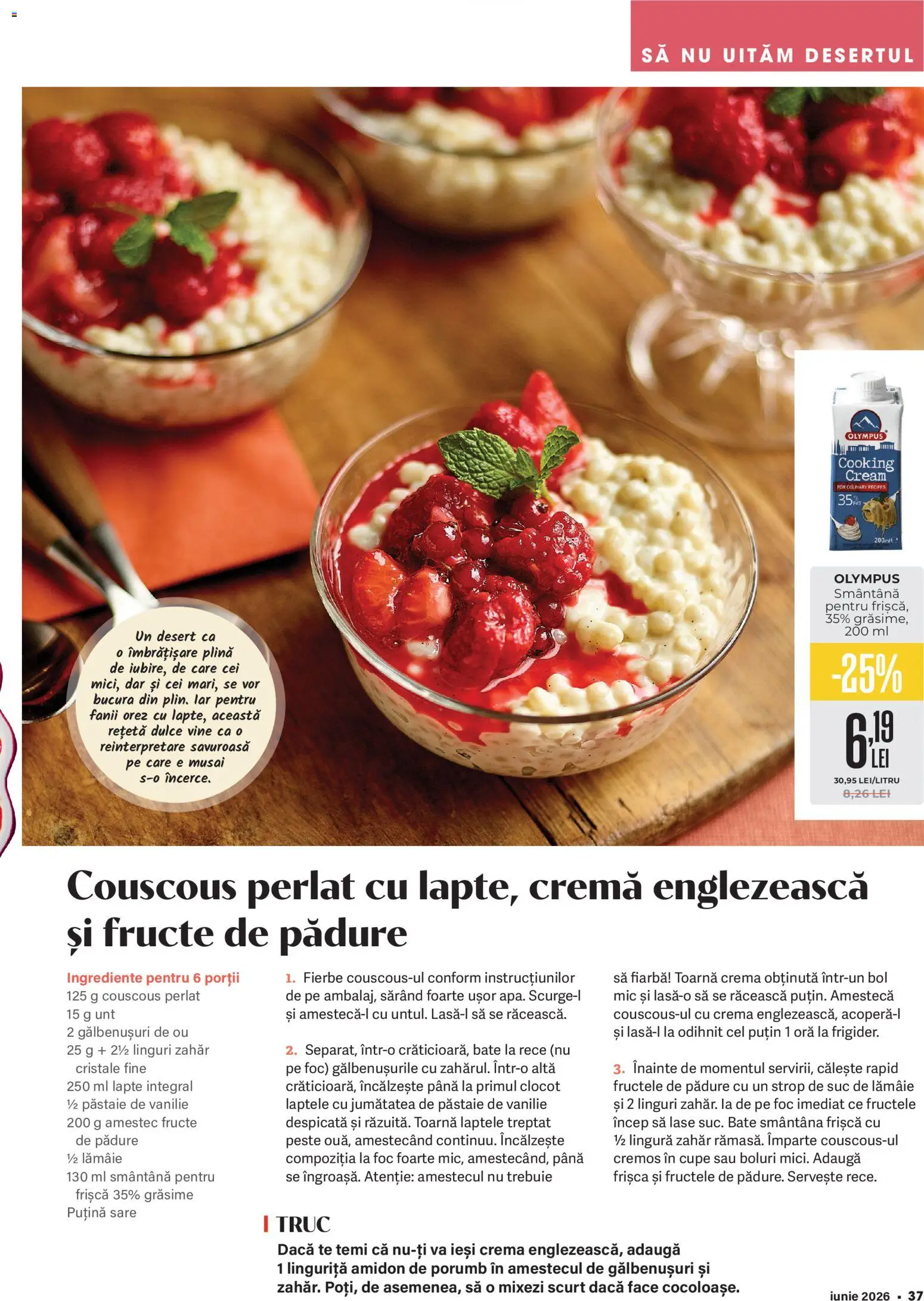 Catalog Mega Image 28 Mai - 29 Iunie 2026 | Pagina 37 | Produse: Linguri, Smântână, Porumb, Lămâie