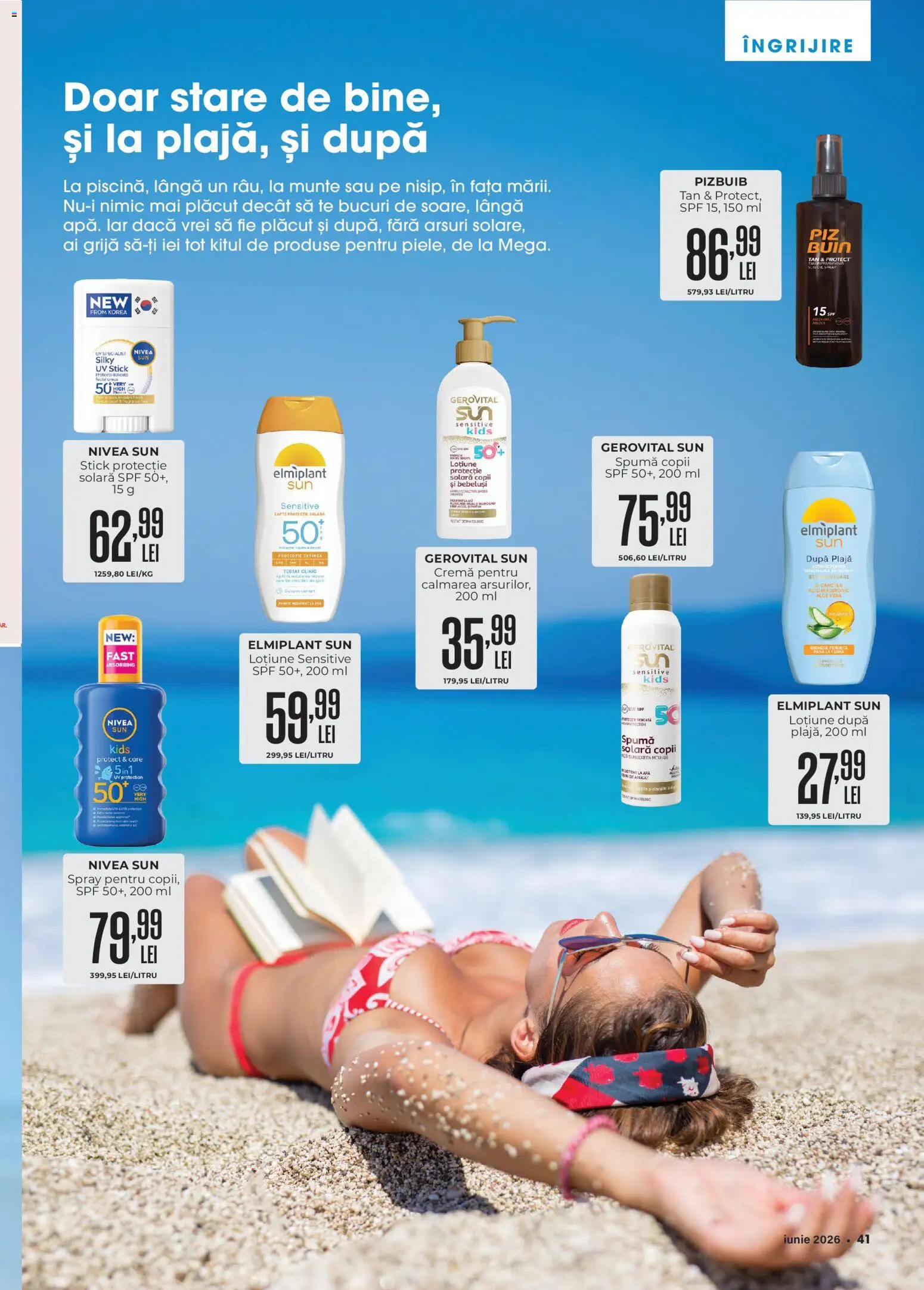 Catalog Mega Image 28 Mai - 29 Iunie 2026 | Pagina 41 | Produse: Aloe vera, Lapte, Cremă, Apă