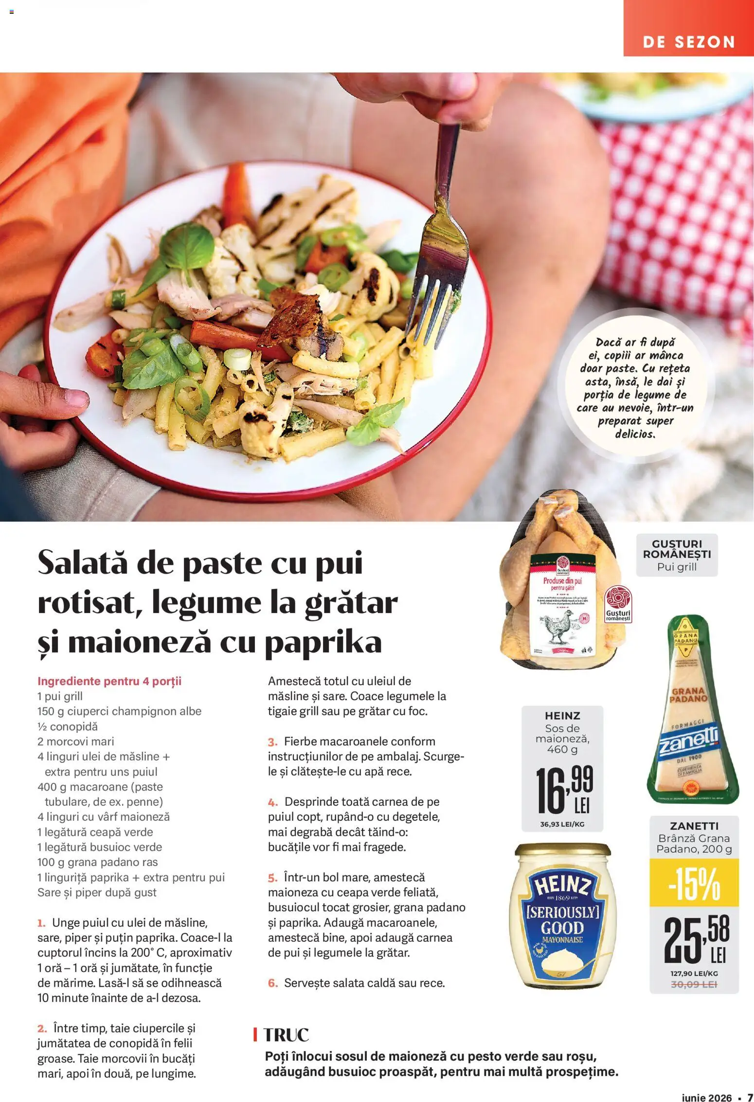 Catalog Mega Image 28 Mai - 29 Iunie 2026 | Pagina 7 | Produse: Conopidă, Linguri, Brânză, Morcovi