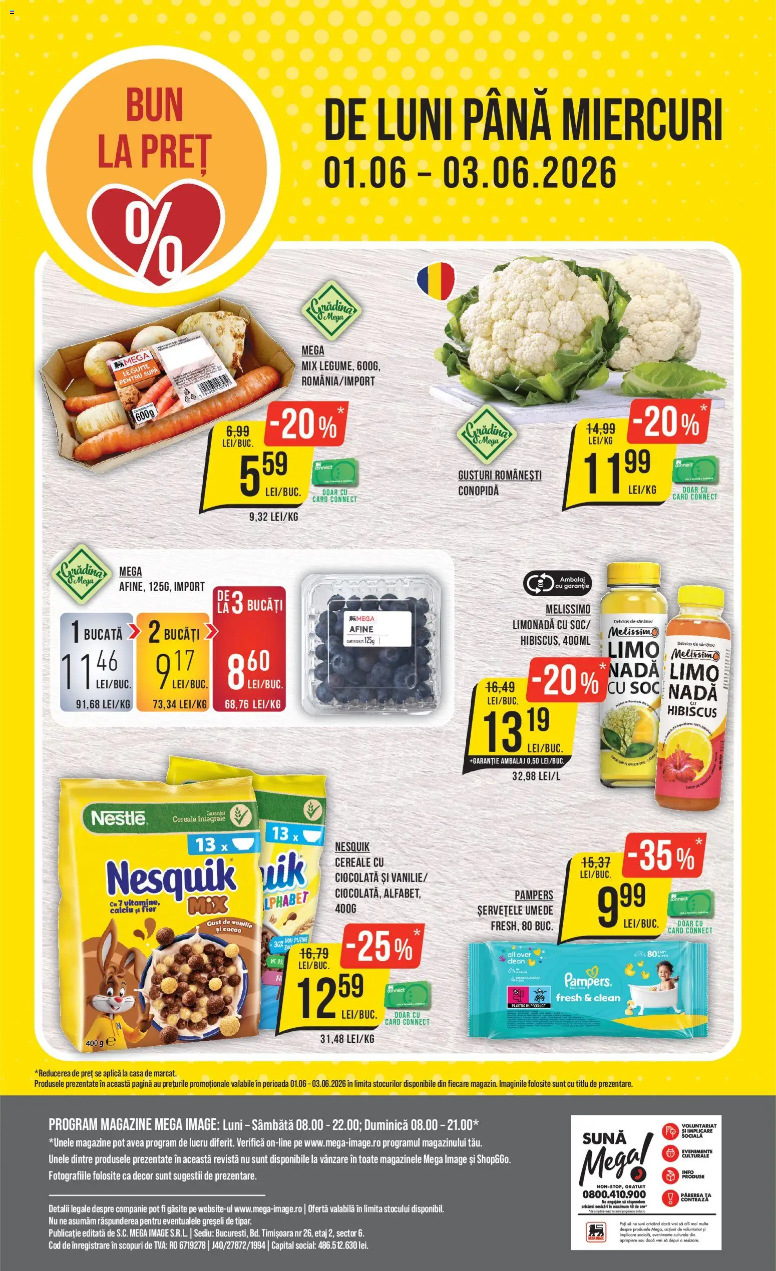 Catalog Mega Image 28 Mai - 2 Iunie 2026 | Pagina 24 | Produse: Pomelo, Sıcak su torbası, Ciocolată, Legume