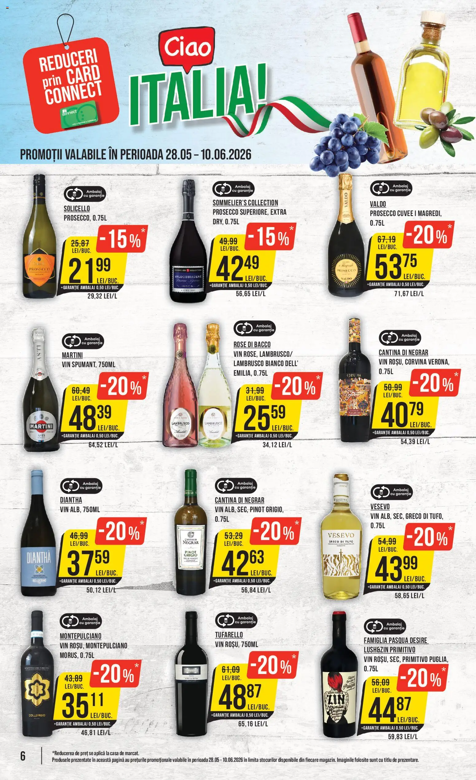 Catalog Mega Image 28 Mai - 2 Iunie 2026 | Pagina 6 | Produse: Yulaf, Prosecco, Vin