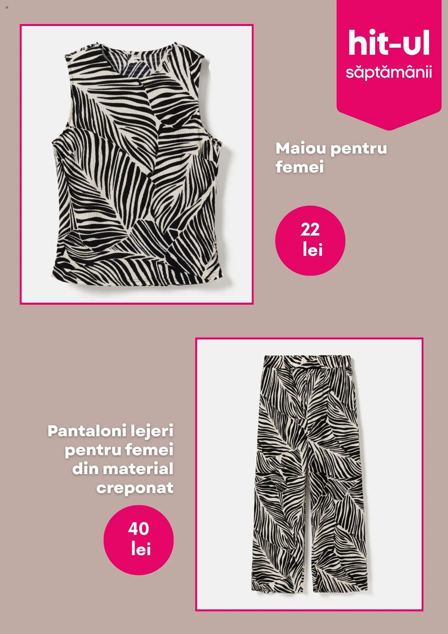 Catalog Pepco 28 Mai - 2 Iunie 2026 | Pagina 4 | Produse: Maiou, Pantaloni