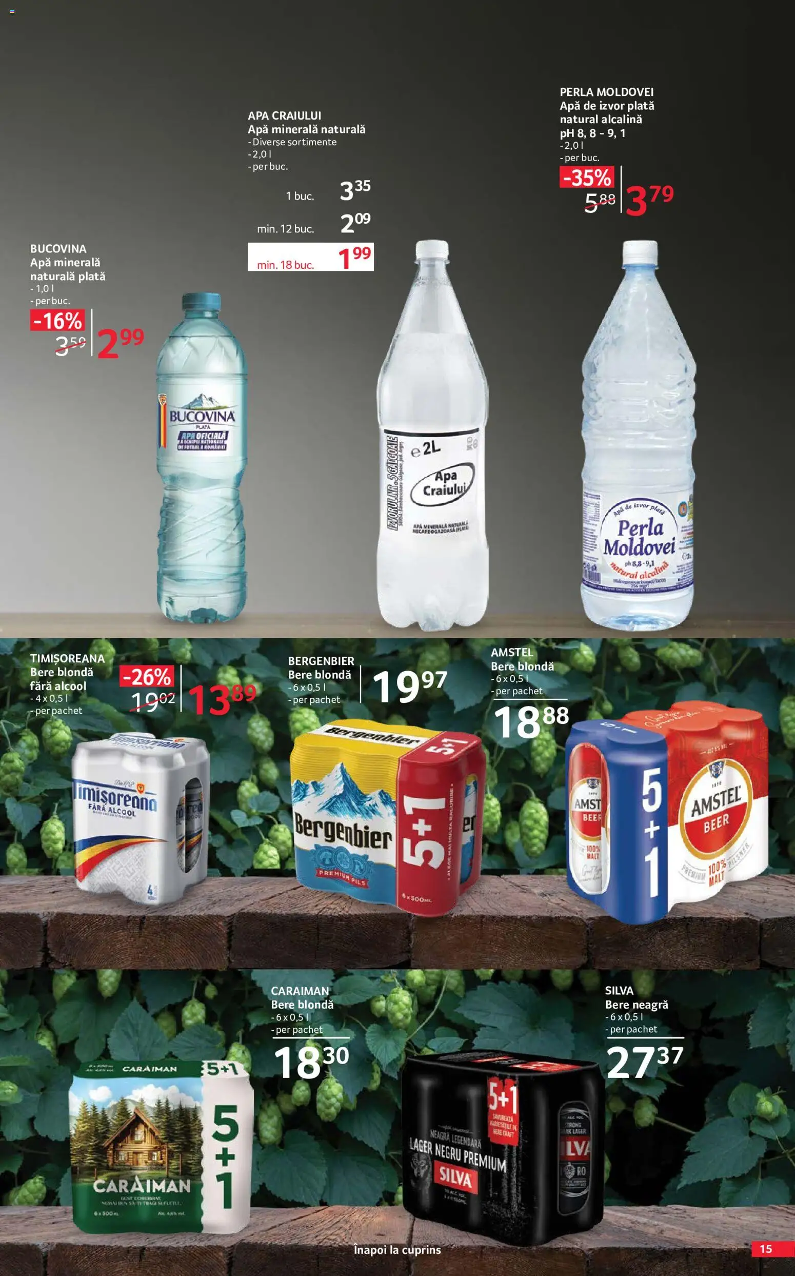 Catalog Selgros 29 Mai - 24 Iunie 2026 | Pagina 15 | Produse: Yazı tahtası kalemi, Bere, Plastik Kulübe, Apă
