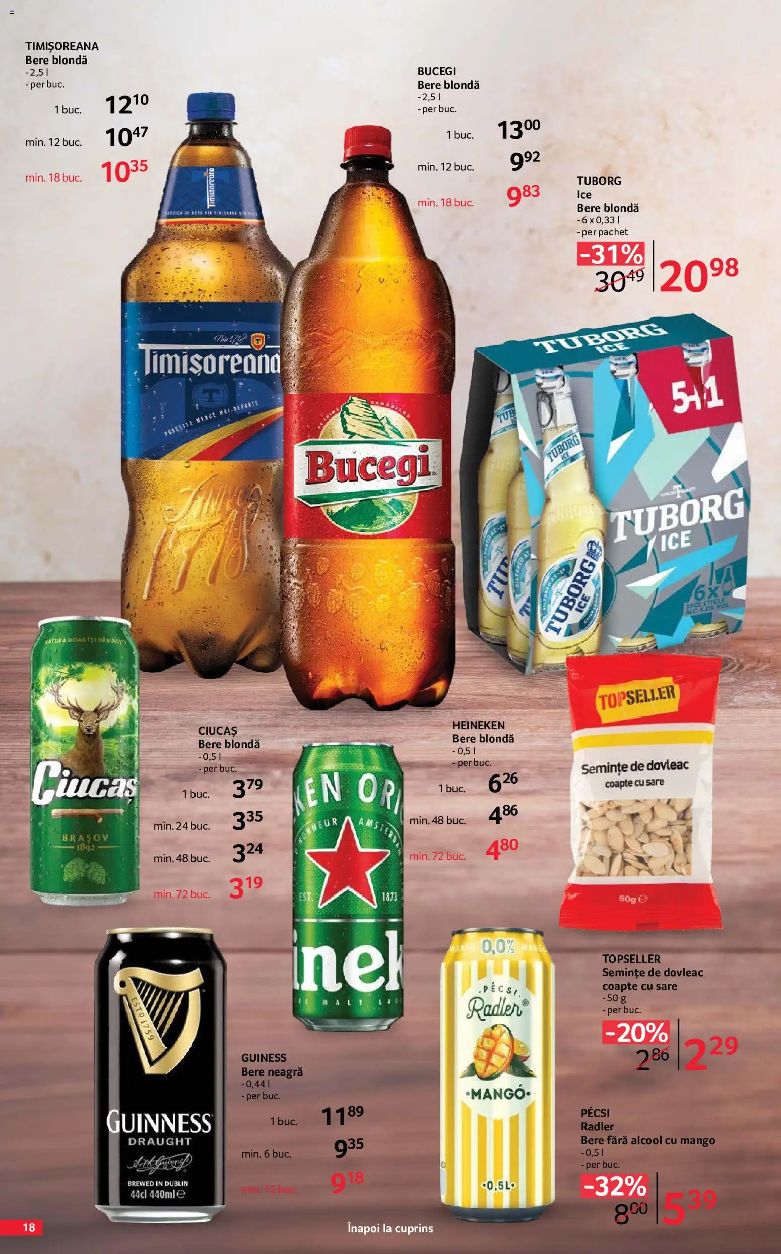 Catalog Selgros 29 Mai - 24 Iunie 2026 | Pagina 18 | Produse: Dovleac, Bere, Sare, Mango