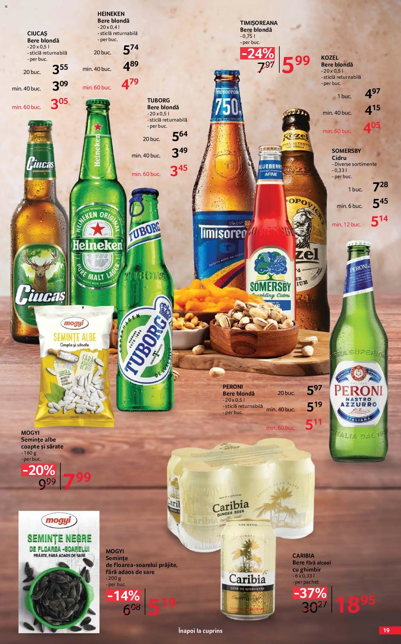 Catalog Selgros 29 Mai - 24 Iunie 2026 | Pagina 19 | Produse: Afine, Semințe, Bere, Sare