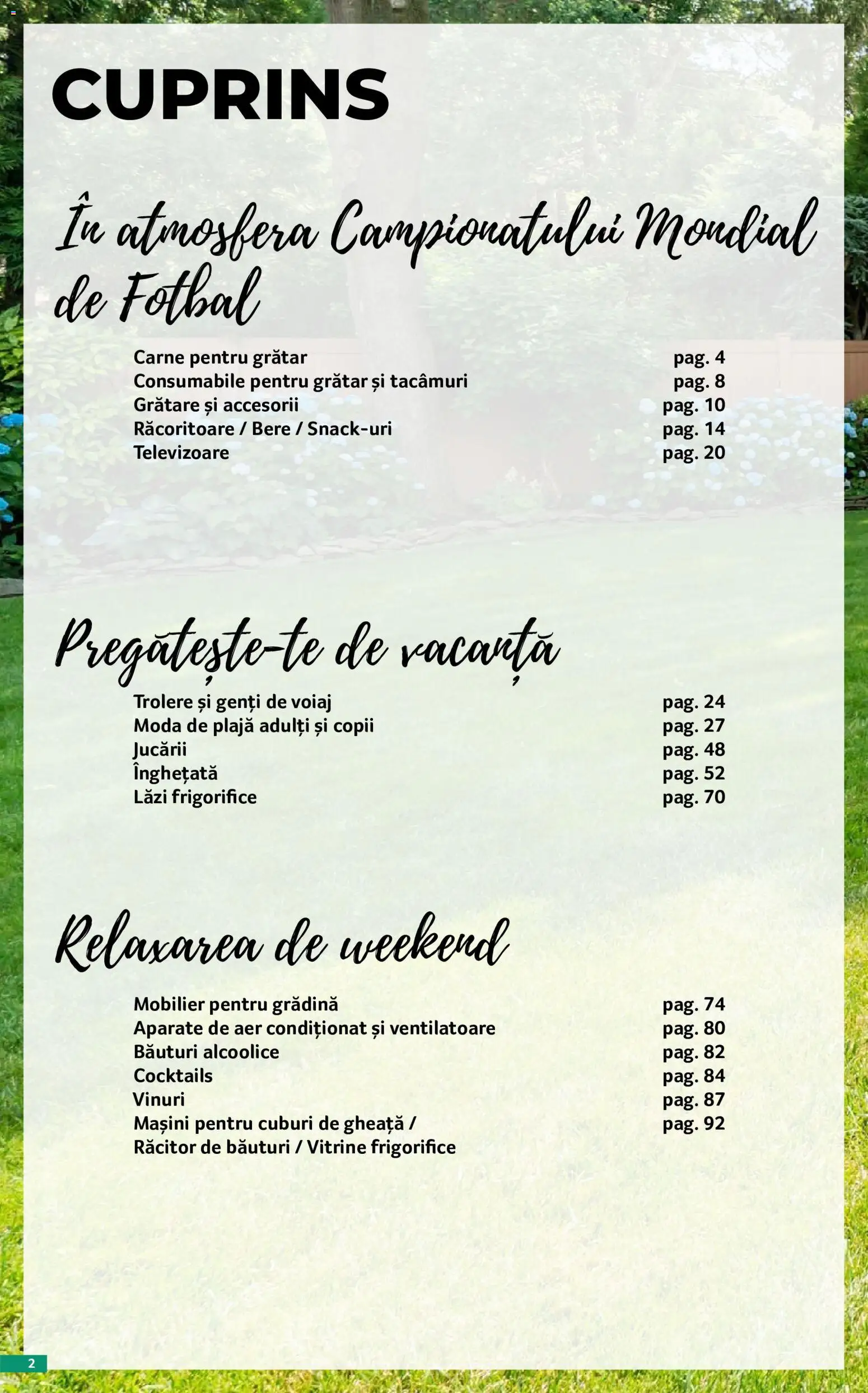 Catalog Selgros 29 Mai - 24 Iunie 2026 | Pagina 2 | Produse: Aer Condiționat, Grătar, Bere, Înghețată