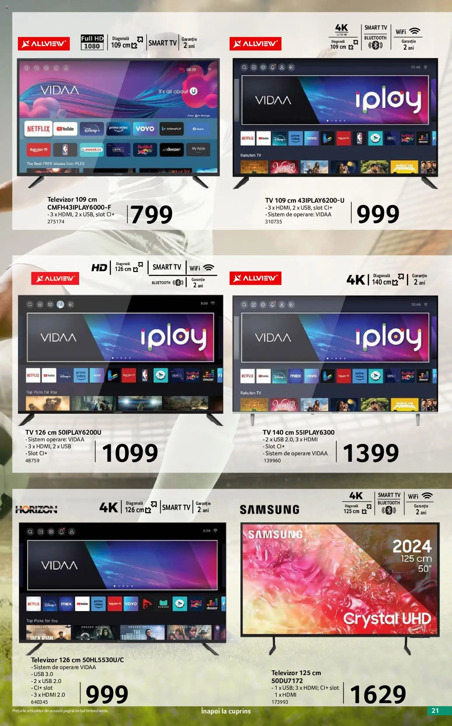 Catalog Selgros 29 Mai - 24 Iunie 2026 | Pagina 21 | Produse: Televizor, Video, Usb, Köpek Sabunu