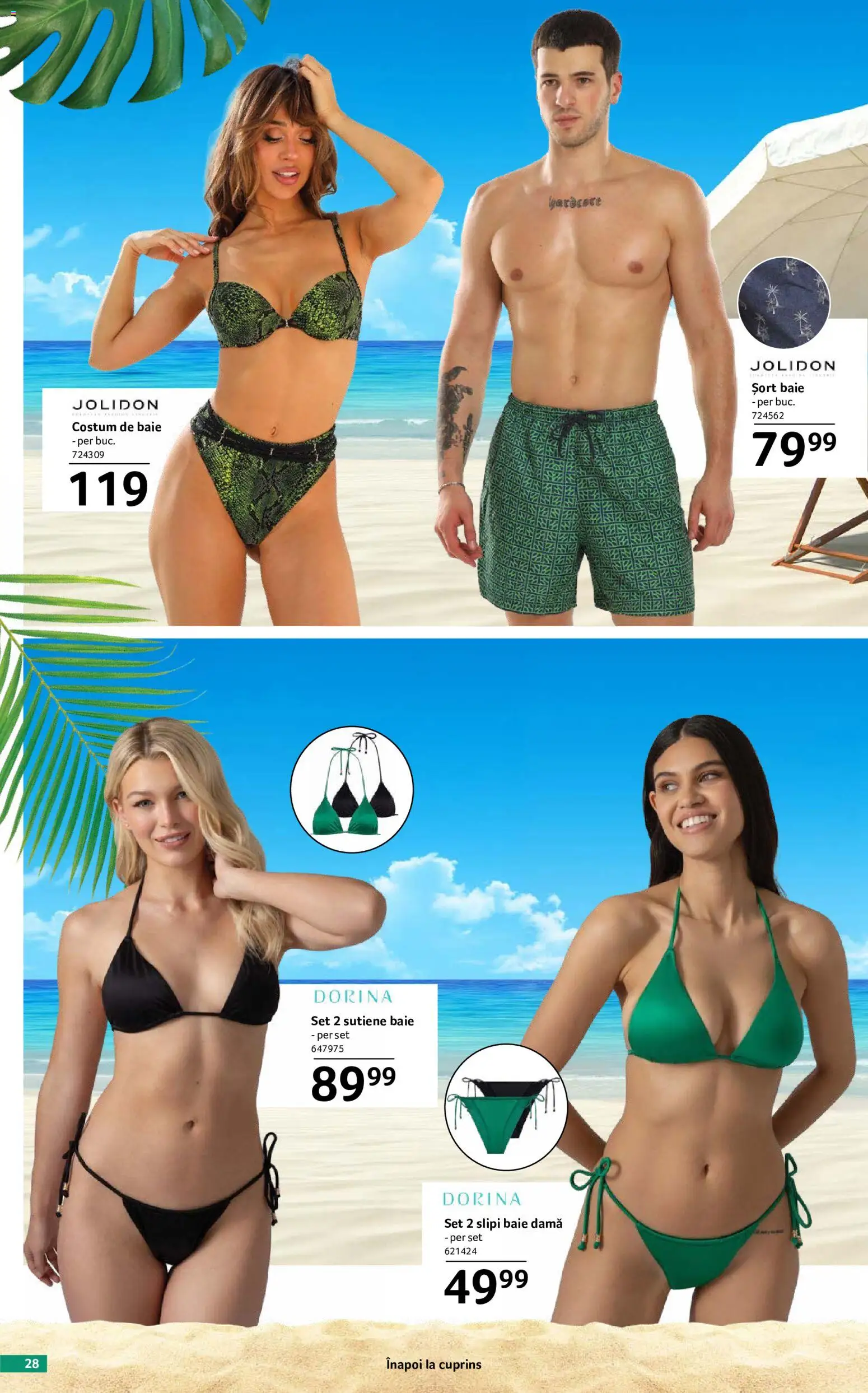 Catalog Selgros 29 Mai - 24 Iunie 2026 | Pagina 28 | Produse: Șort, Costum de baie, Costum