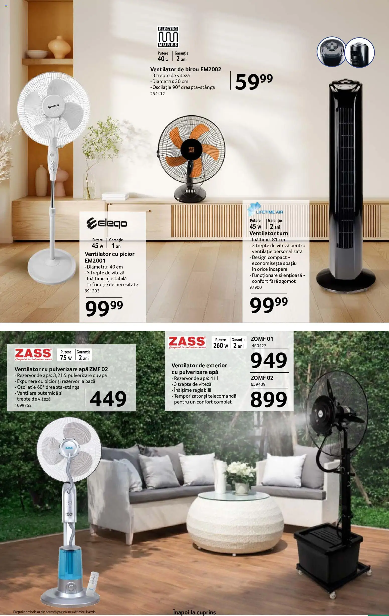 Catalog Selgros 29 Mai - 24 Iunie 2026 | Pagina 81 | Produse: Çikolatalı gofret, Ventilator, Apă