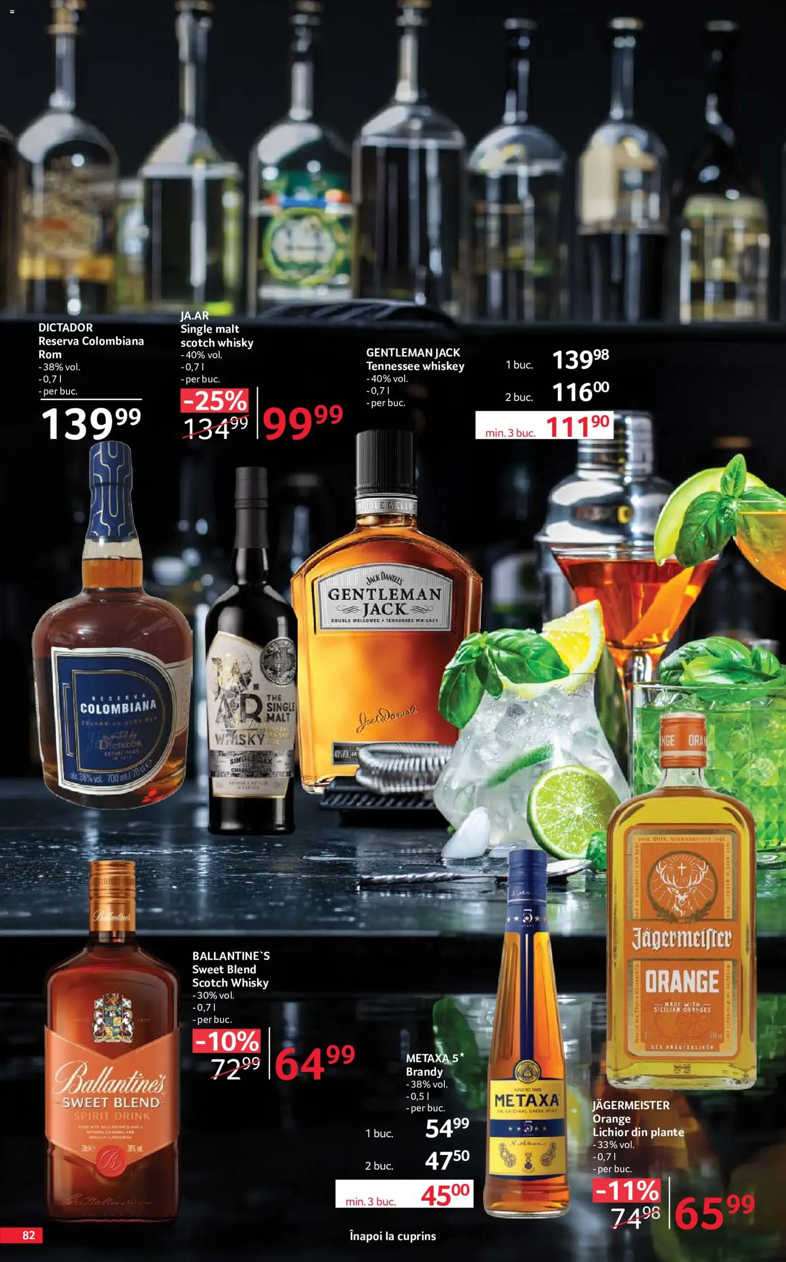 Catalog Selgros 29 Mai - 24 Iunie 2026 | Pagina 82 | Produse: Lichior, Whiskey