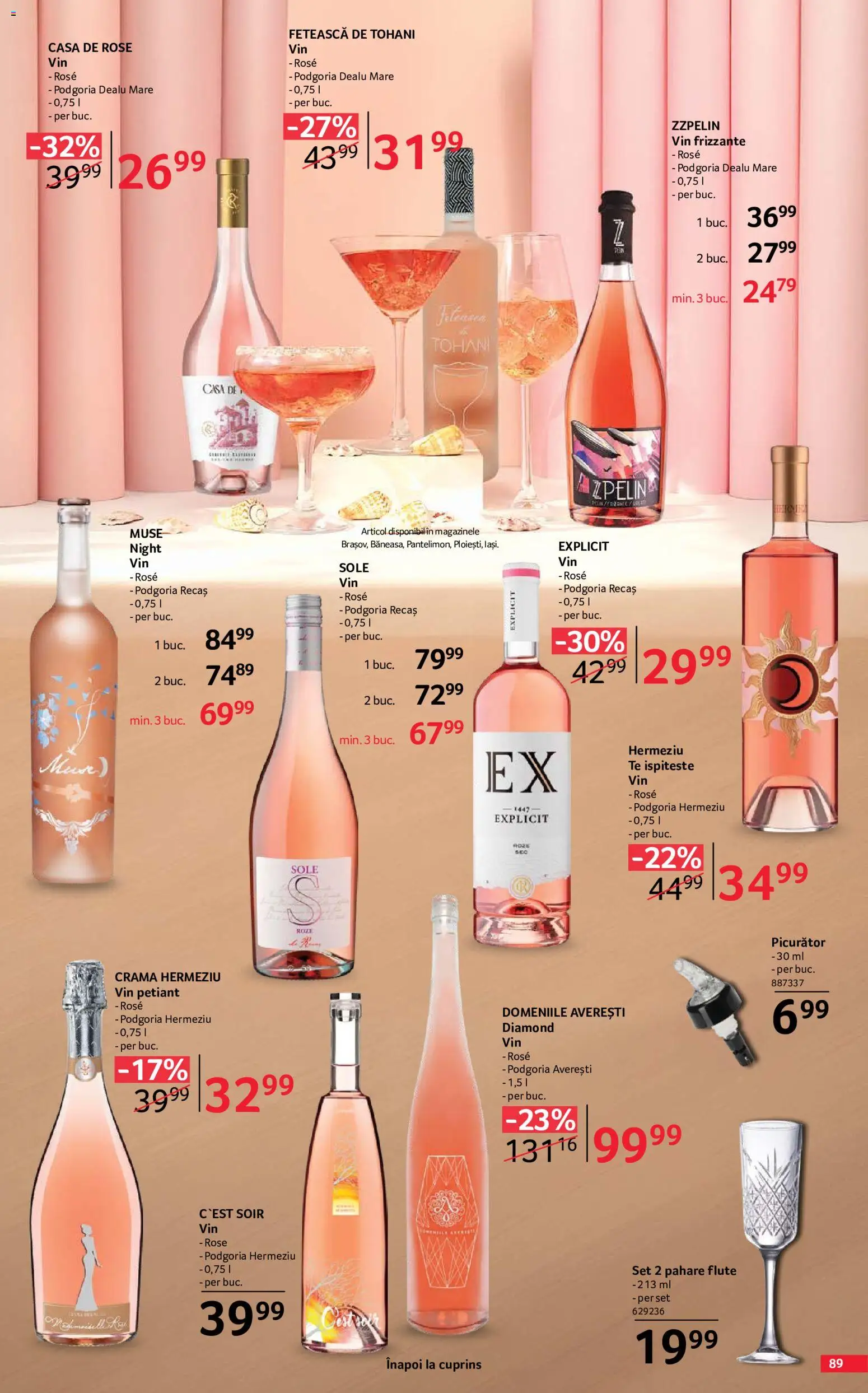 Catalog Selgros 29 Mai - 24 Iunie 2026 | Pagina 89 | Produse: Pahare, Vin, Toplu Oyuncaklar