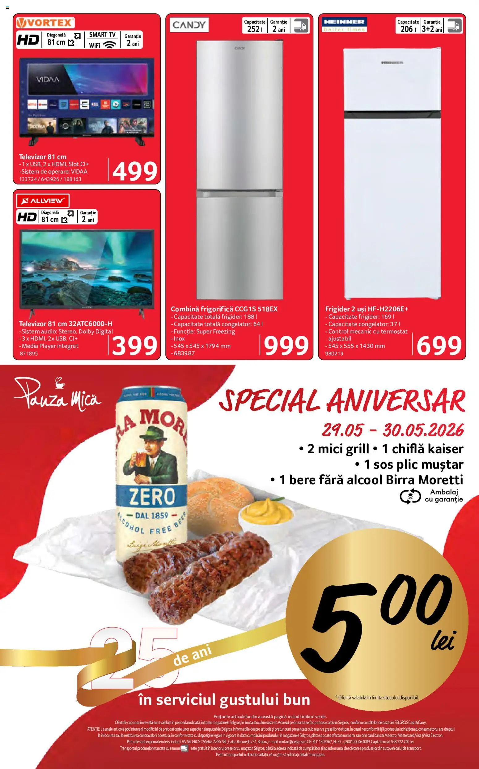 Catalog Selgros 29 Mai - 10 Iunie 2026 | Pagina 27 | Produse: Grill, Muștar, Sos, Combină frigorifică