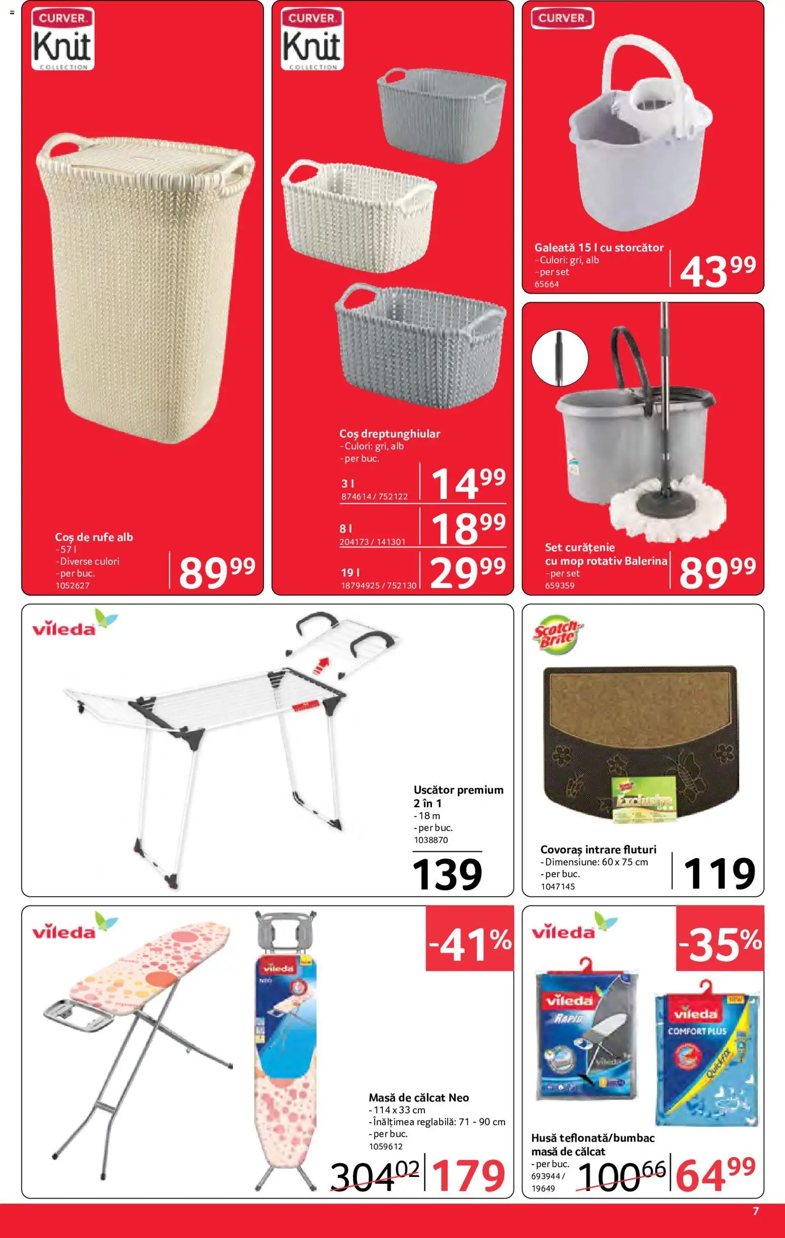 Catalog Selgros 29 Mai - 10 Iunie 2026 | Pagina 7 | Produse: Uscător, Storcător, Coș De Rufe, Bisiklet Aparatları