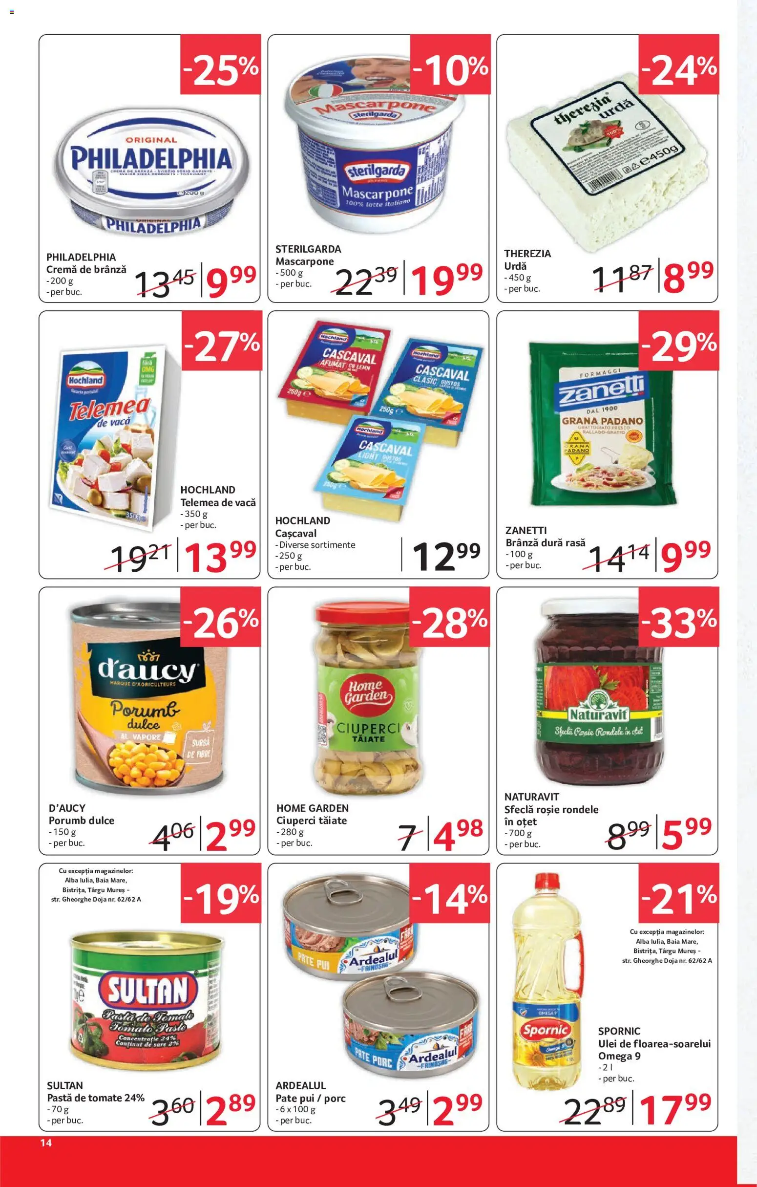 Catalog Selgros 29 Mai - 10 Iunie 2026 | Pagina 14 | Produse: Cașcaval, Ciuperci, Mascarpone, Sfeclă