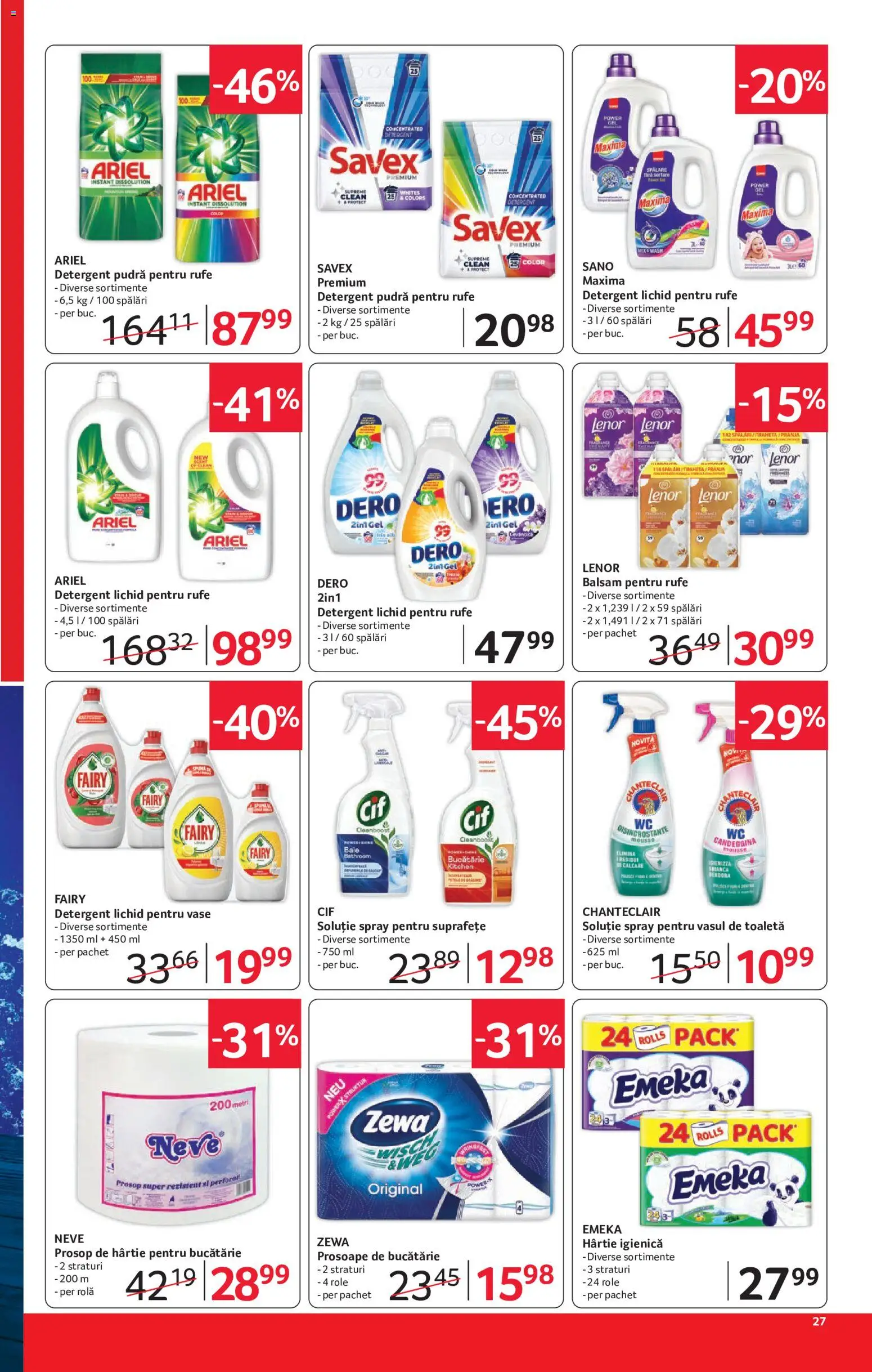 Catalog Selgros 29 Mai - 10 Iunie 2026 | Pagina 27 | Produse: Pomelo, Role, Pudră, Yorgan