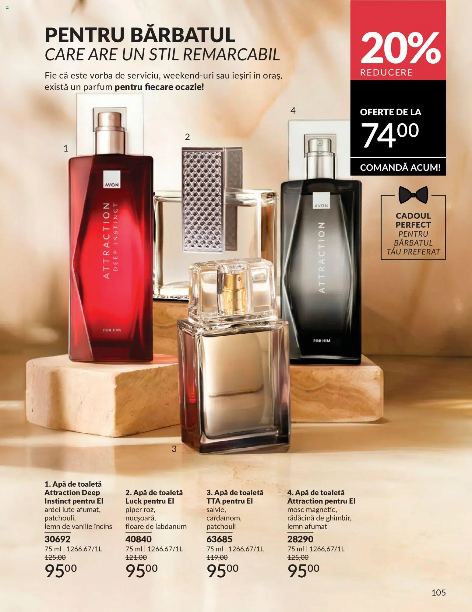 Catalog Avon 1 - 29 Iunie 2026 | Pagina 107 | Produse: Toaletă, Parfum, Apă de toaletă, Ardei iute