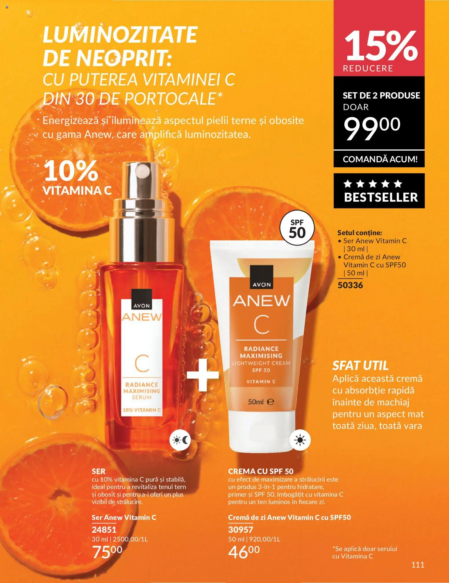 Catalog Avon 1 - 29 Iunie 2026 | Pagina 113 | Produse: Serum, Cremă de zi, Machiaj, Cremă