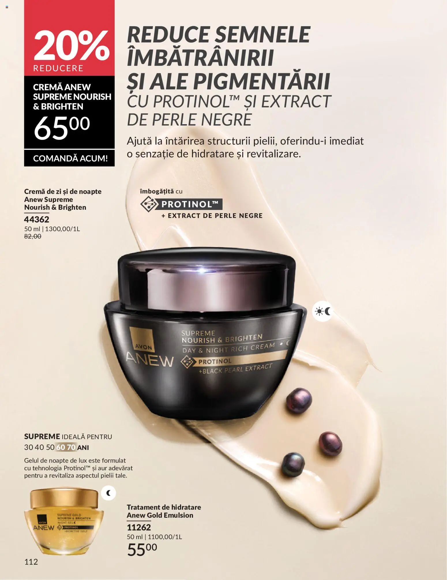 Catalog Avon 1 - 29 Iunie 2026 | Pagina 114 | Produse: Cremă de zi, Akrilik boya, Cremă