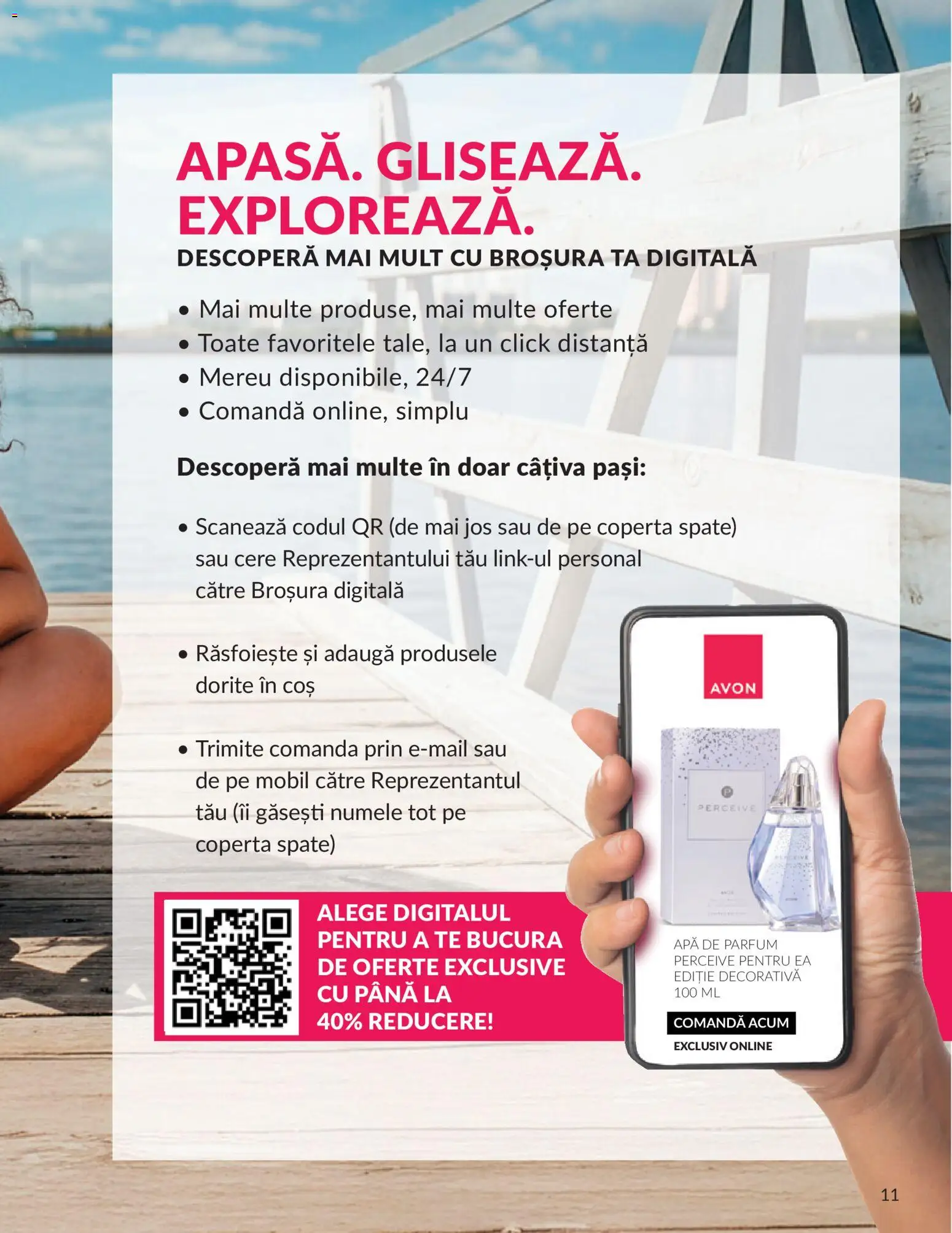 Catalog Avon 1 - 29 Iunie 2026 | Pagina 13 | Produse: Apă de parfum, Coș, Parfum, Apă