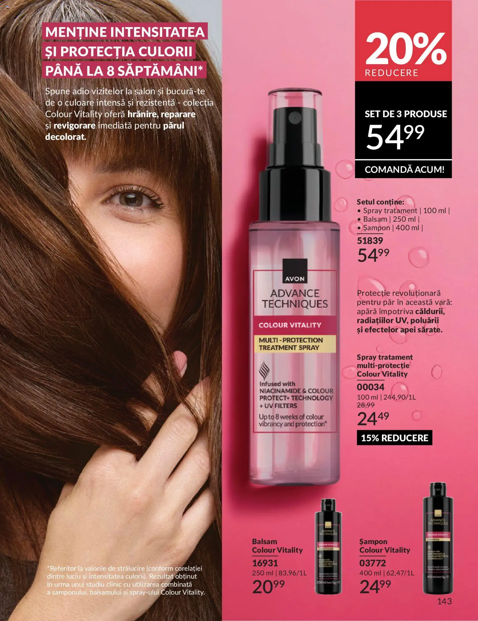Catalog Avon 1 - 29 Iunie 2026 | Pagina 145 | Produse: Șampon, Balsam